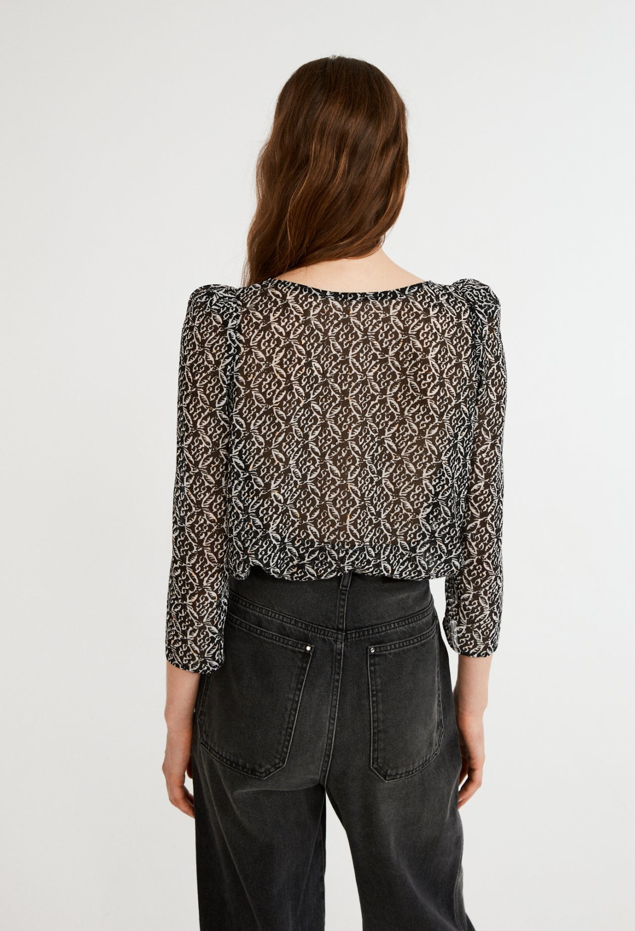 Blouse Banc fluide Faume - seconde main