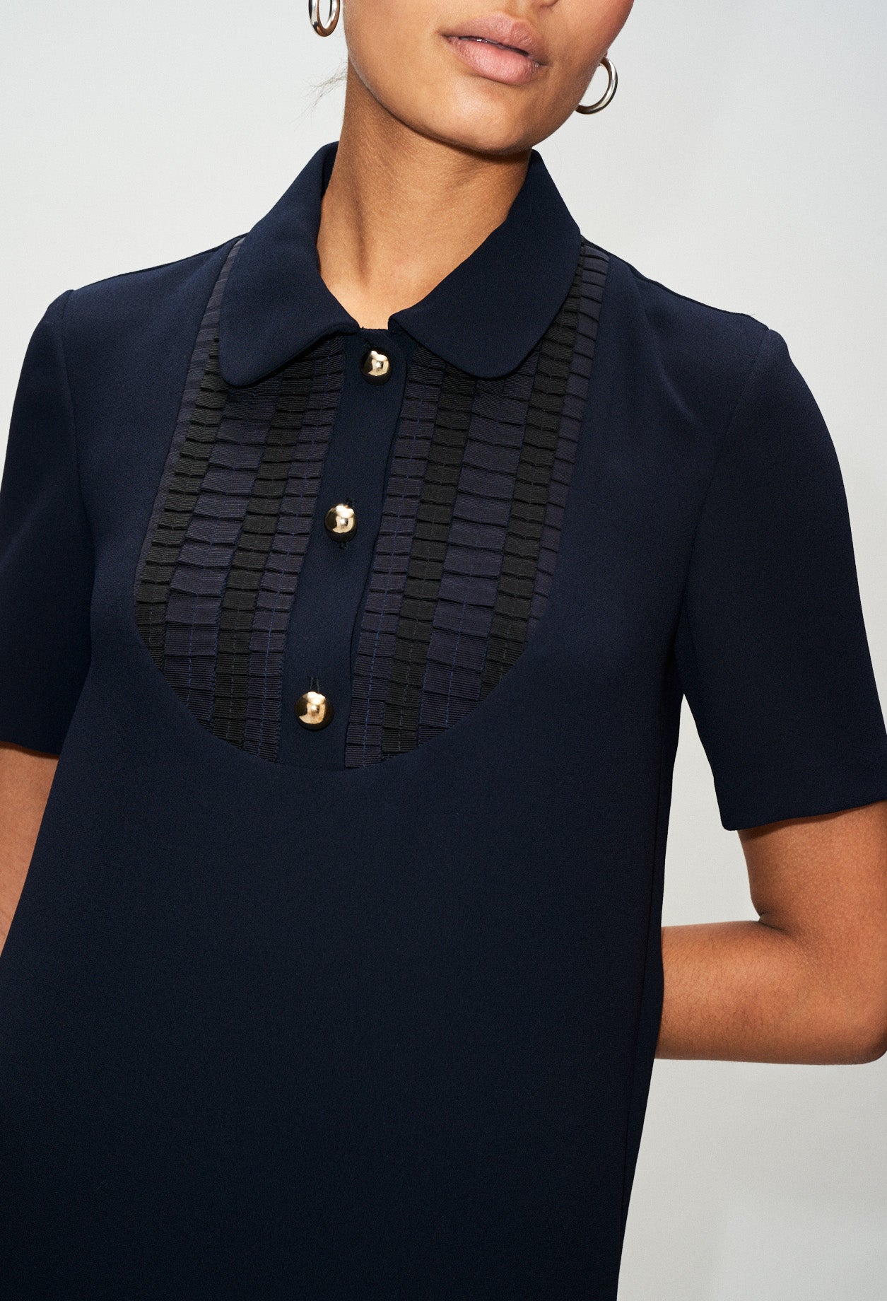 Robe col chemise avec plastron Faume - seconde main