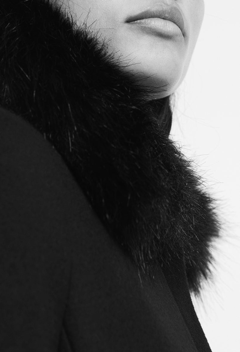 Manteau en laine et cachemire Faume - seconde main