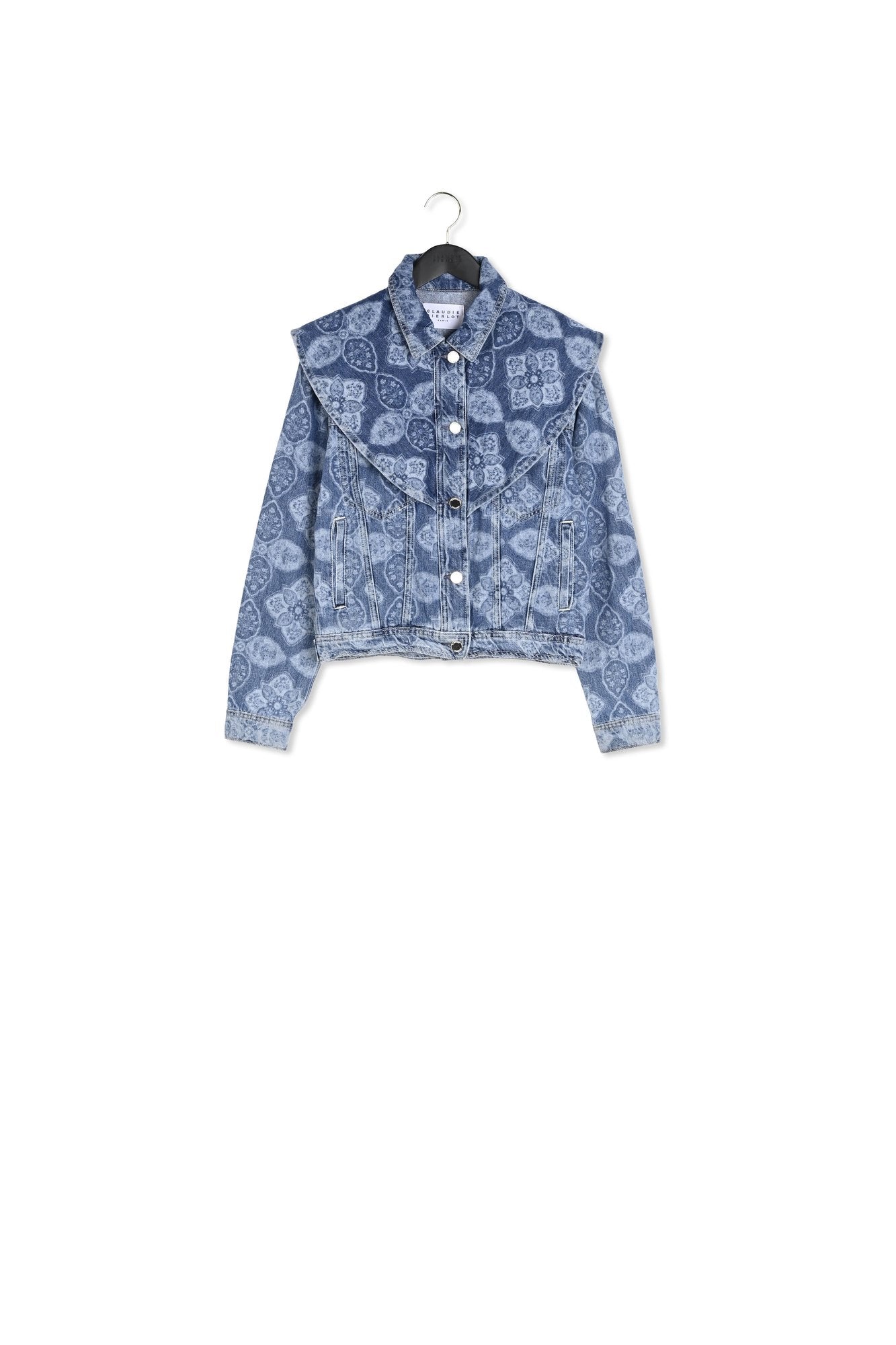 Veste en jean imprimée Faume - seconde main