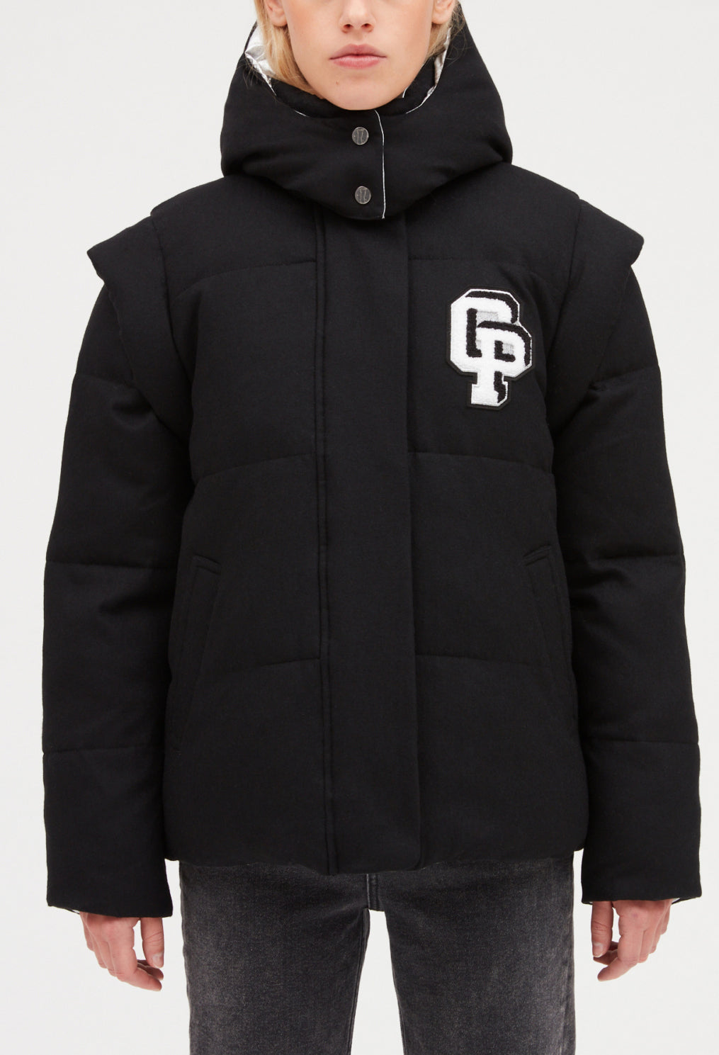 Doudoune bicolore réversible Faume - seconde main