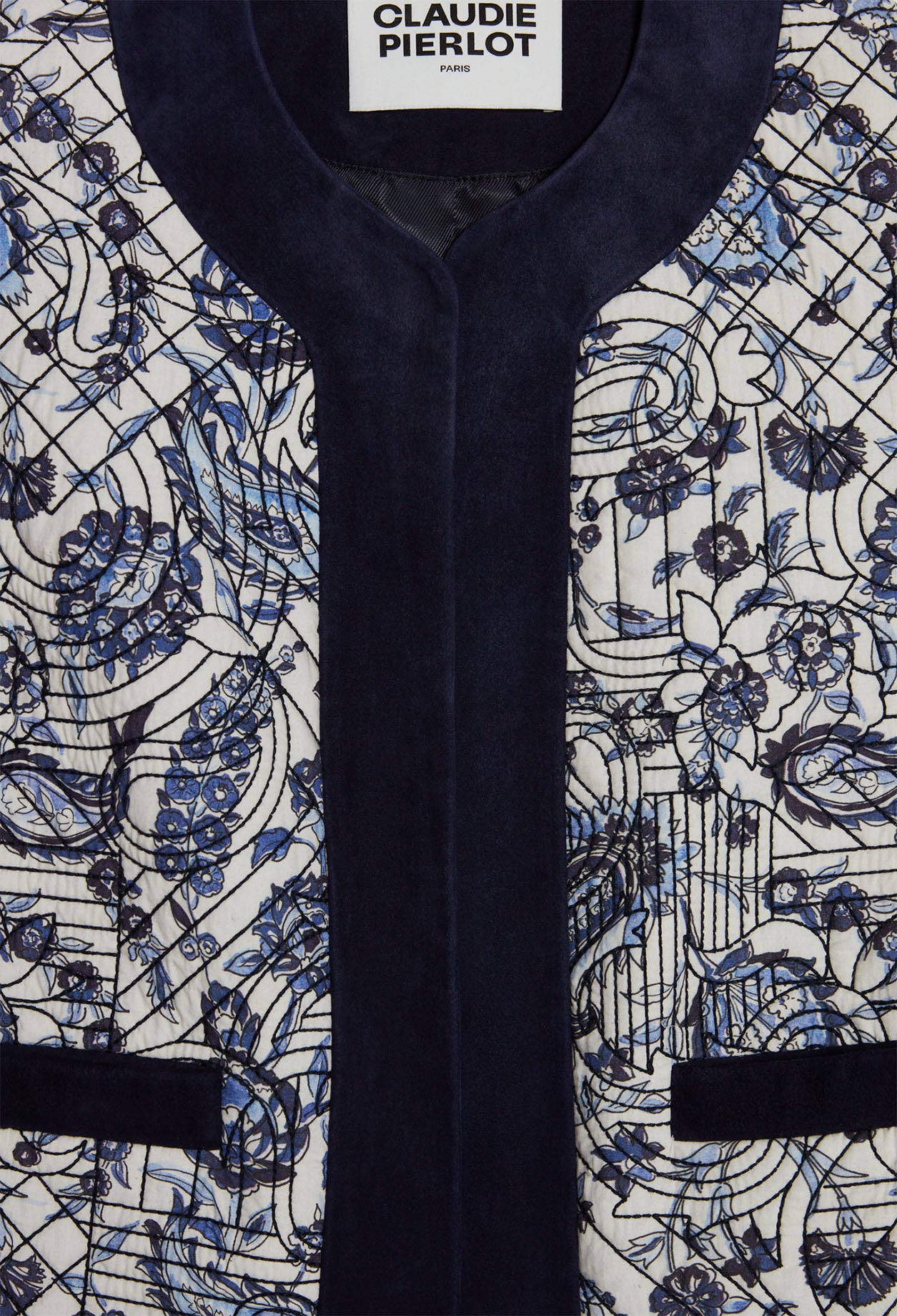 Blouson matelassé à motifs Faume - seconde main