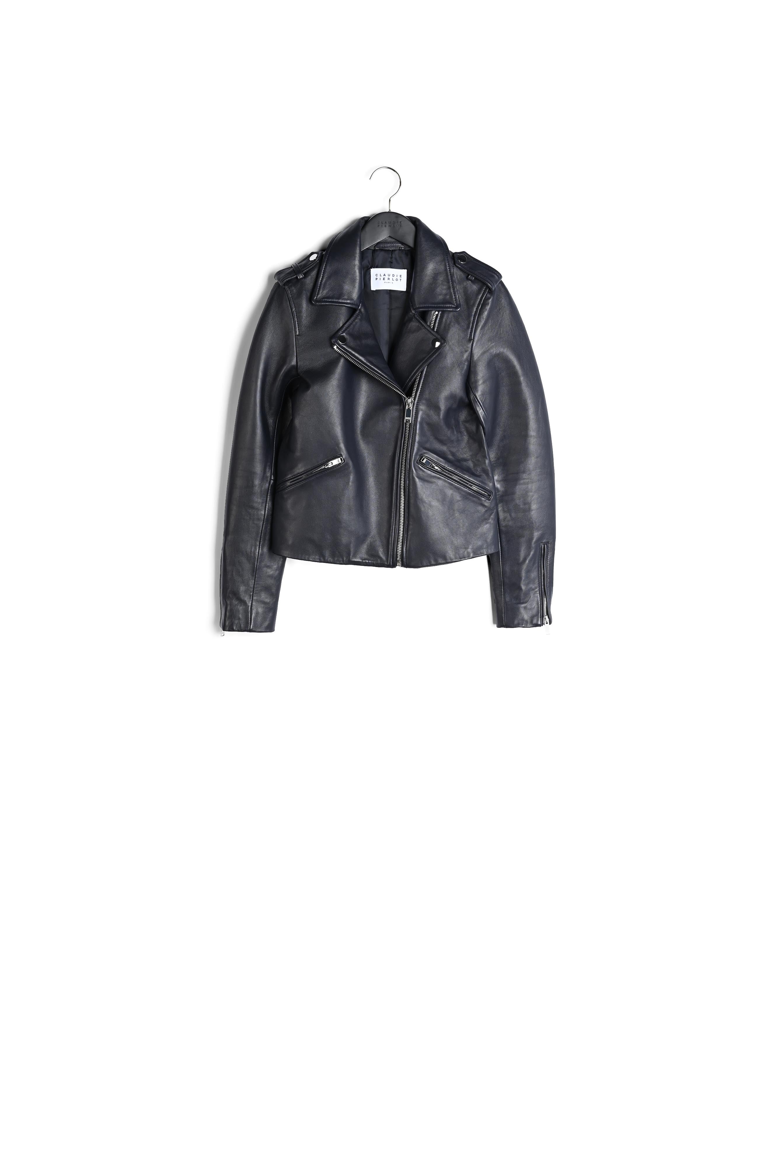 Blouson en cuir Faume - seconde main