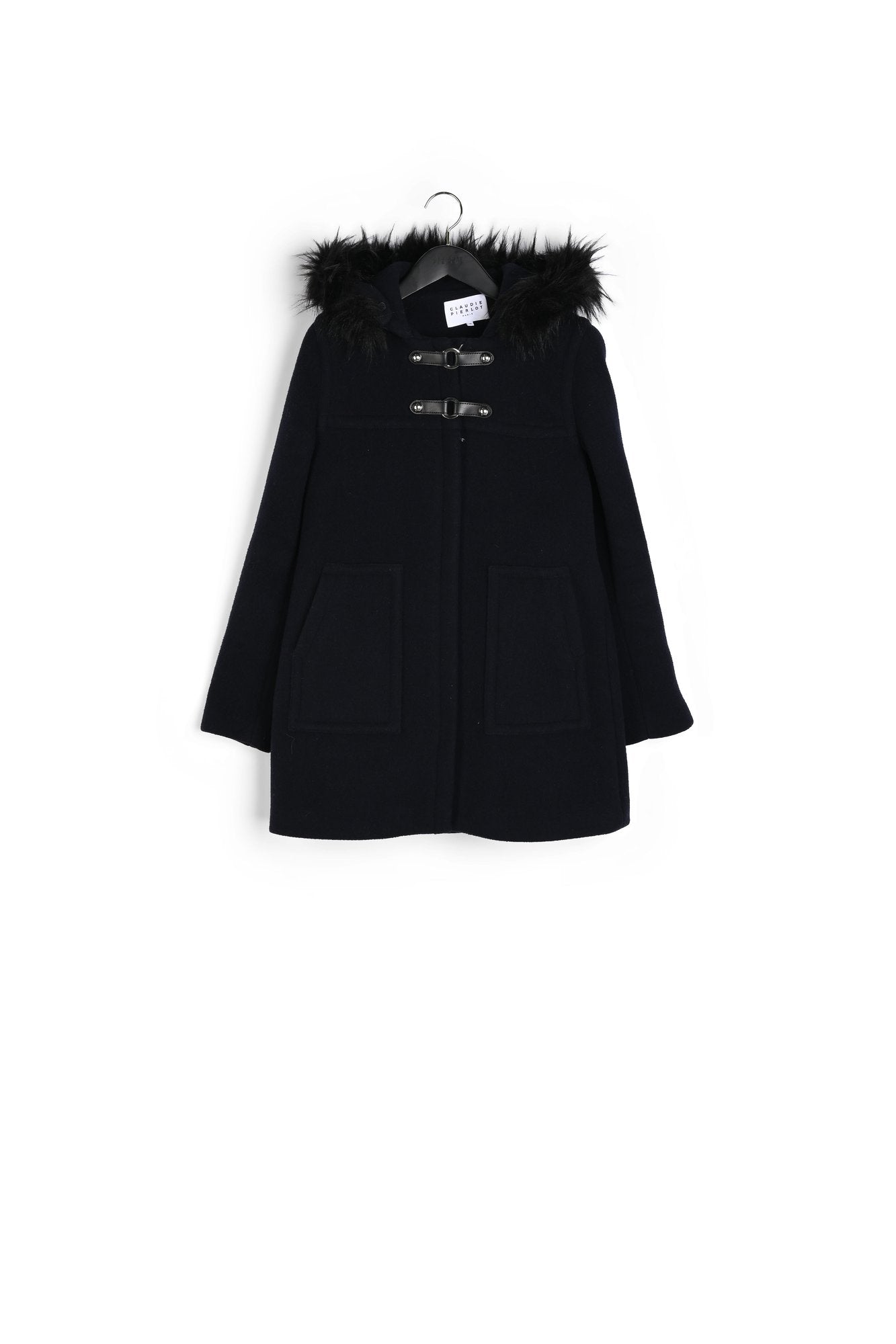 Manteau à col fausse fourrure Faume - seconde main