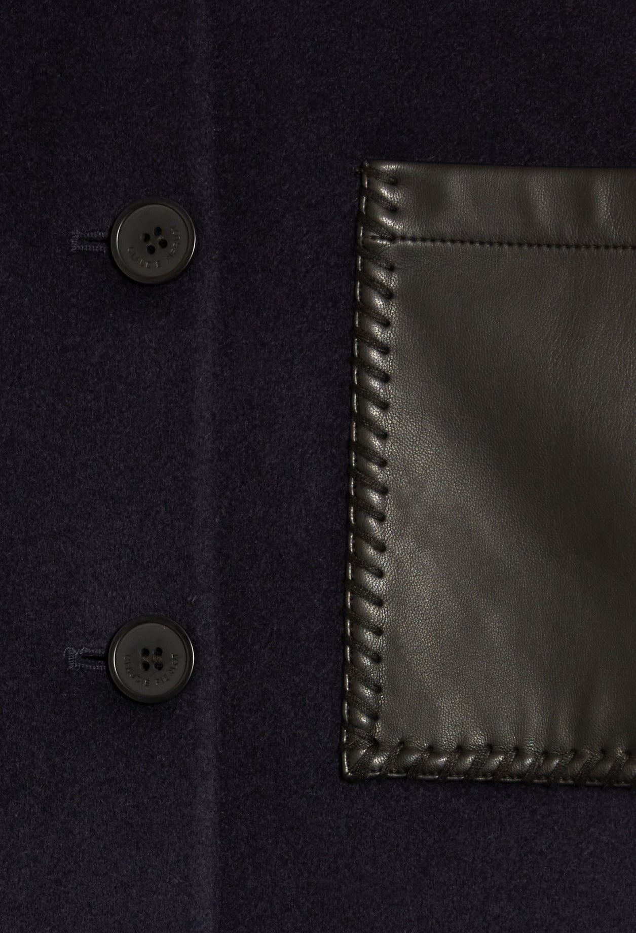 Manteau manches longues marine Faume - seconde main