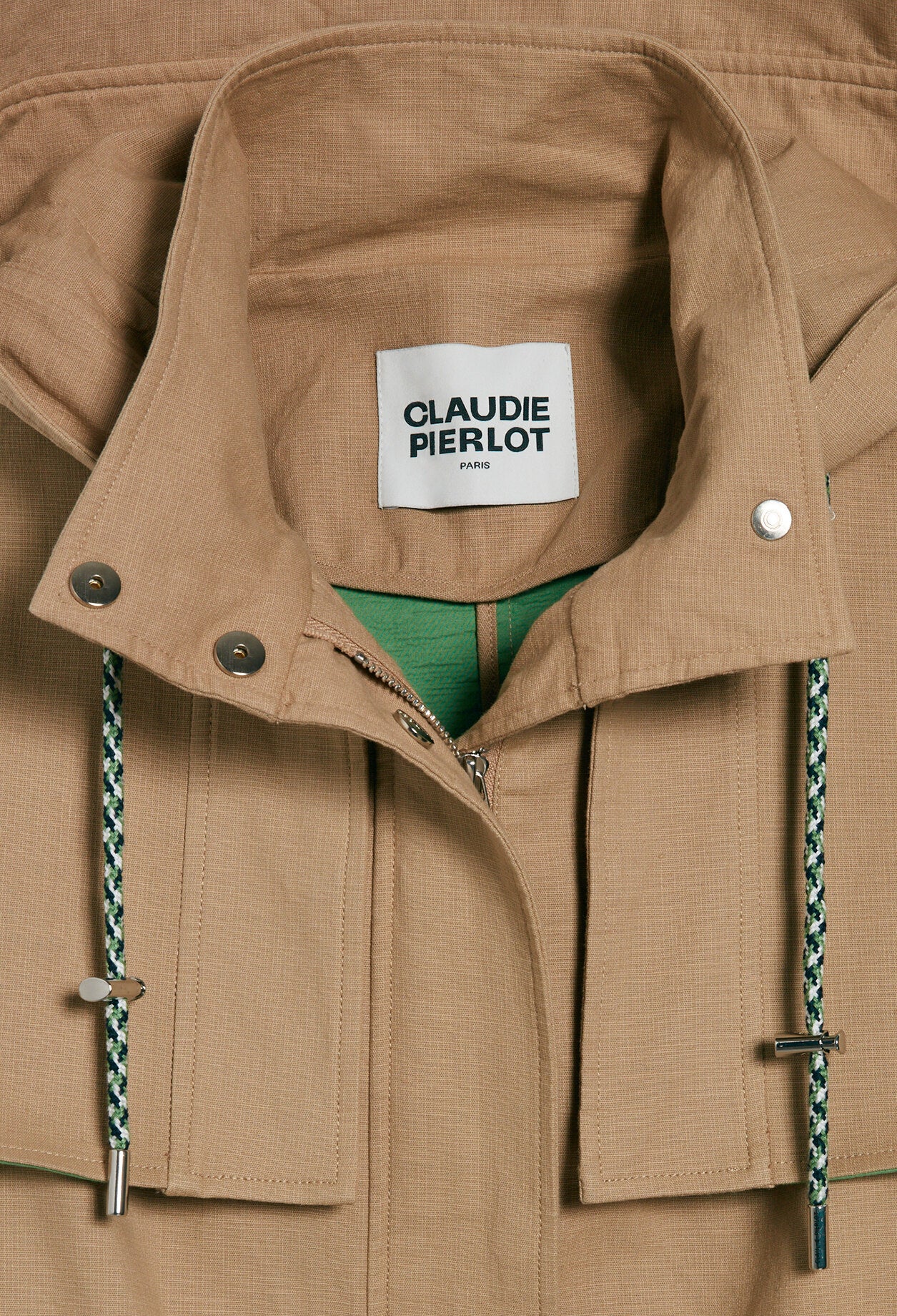 Trench long à capuche Faume - seconde main