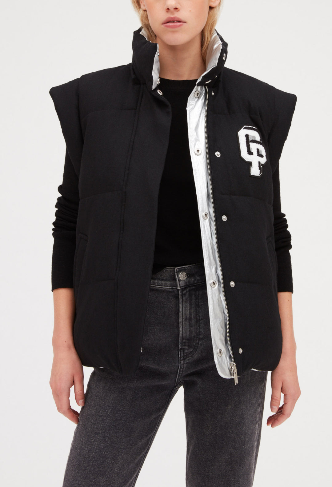 Doudoune bicolore réversible Faume - seconde main