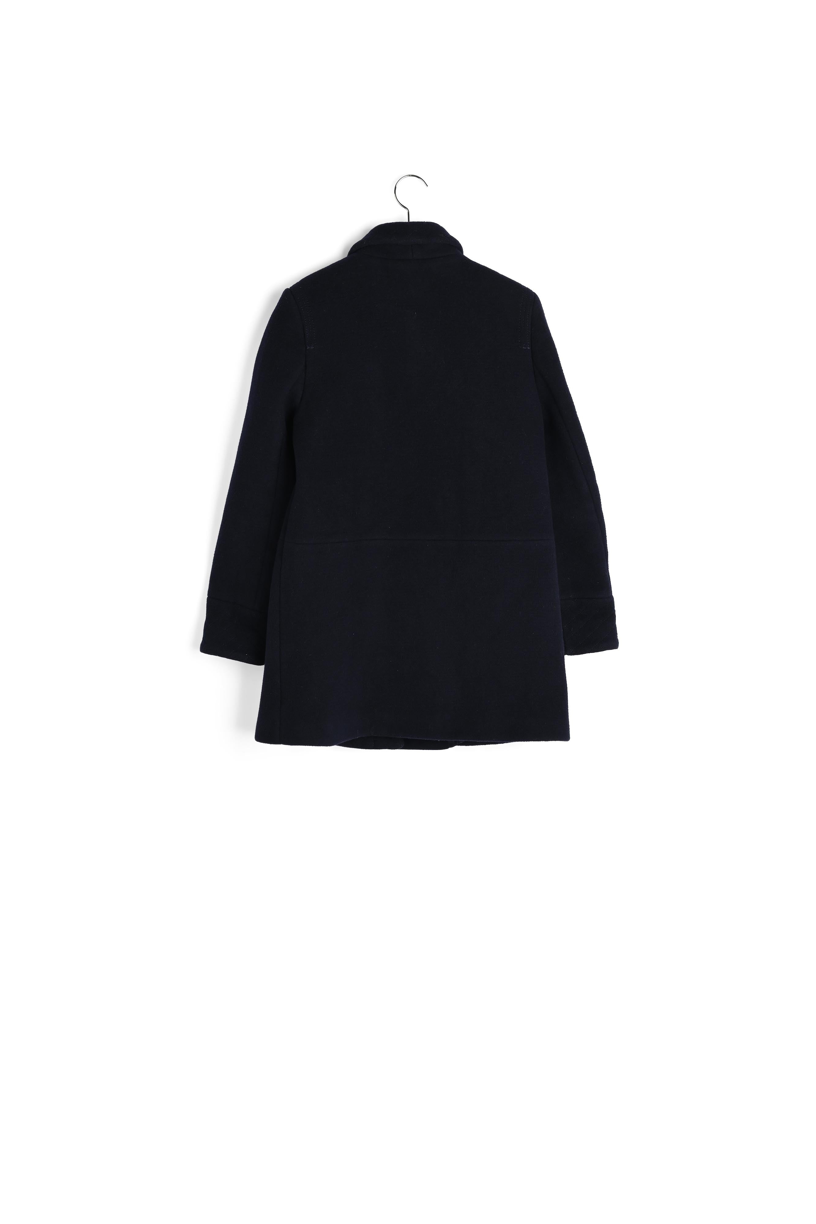 Manteau en laine forme trapèze Faume - seconde main