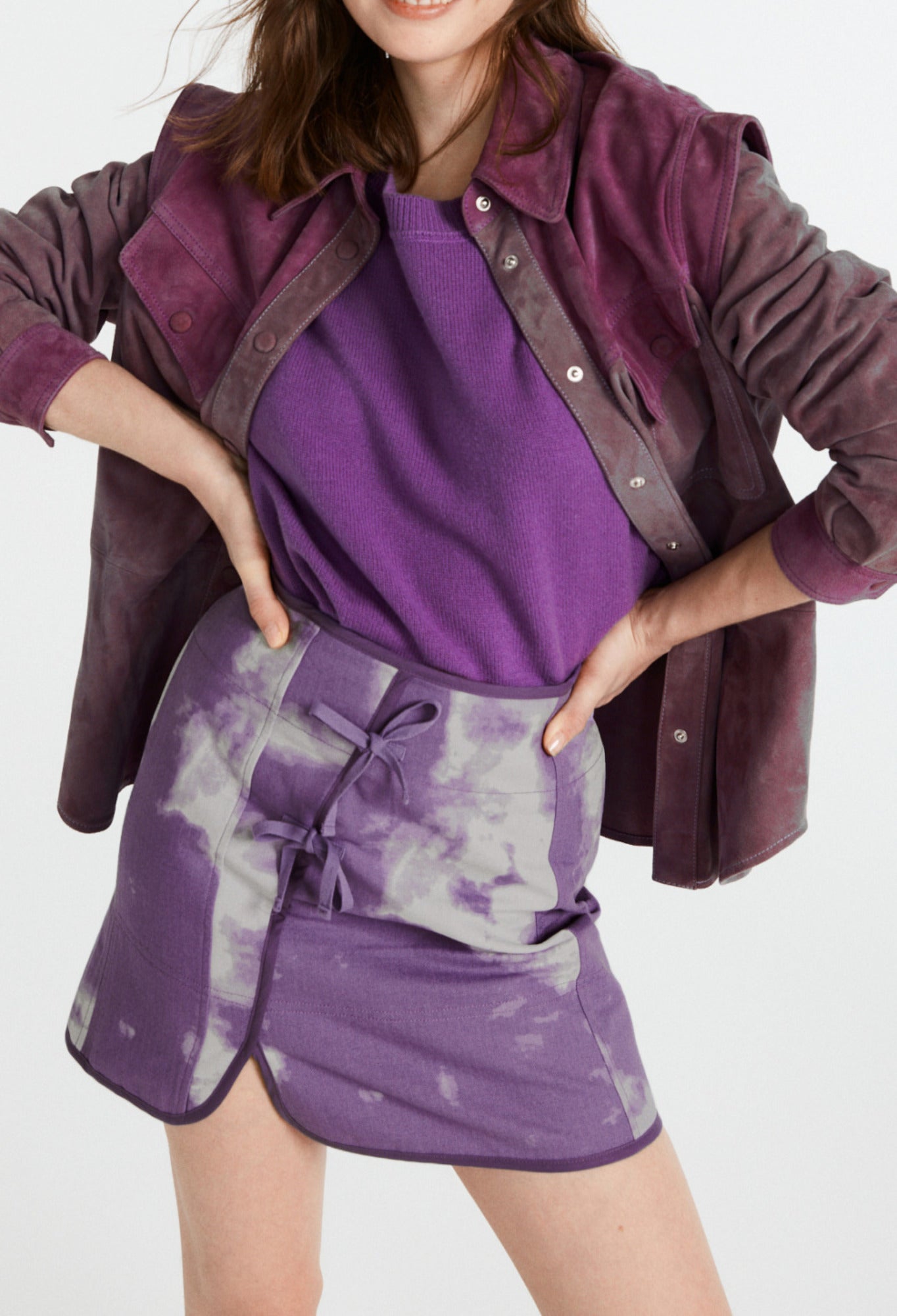 Jupe mini imprimée Faume - seconde main