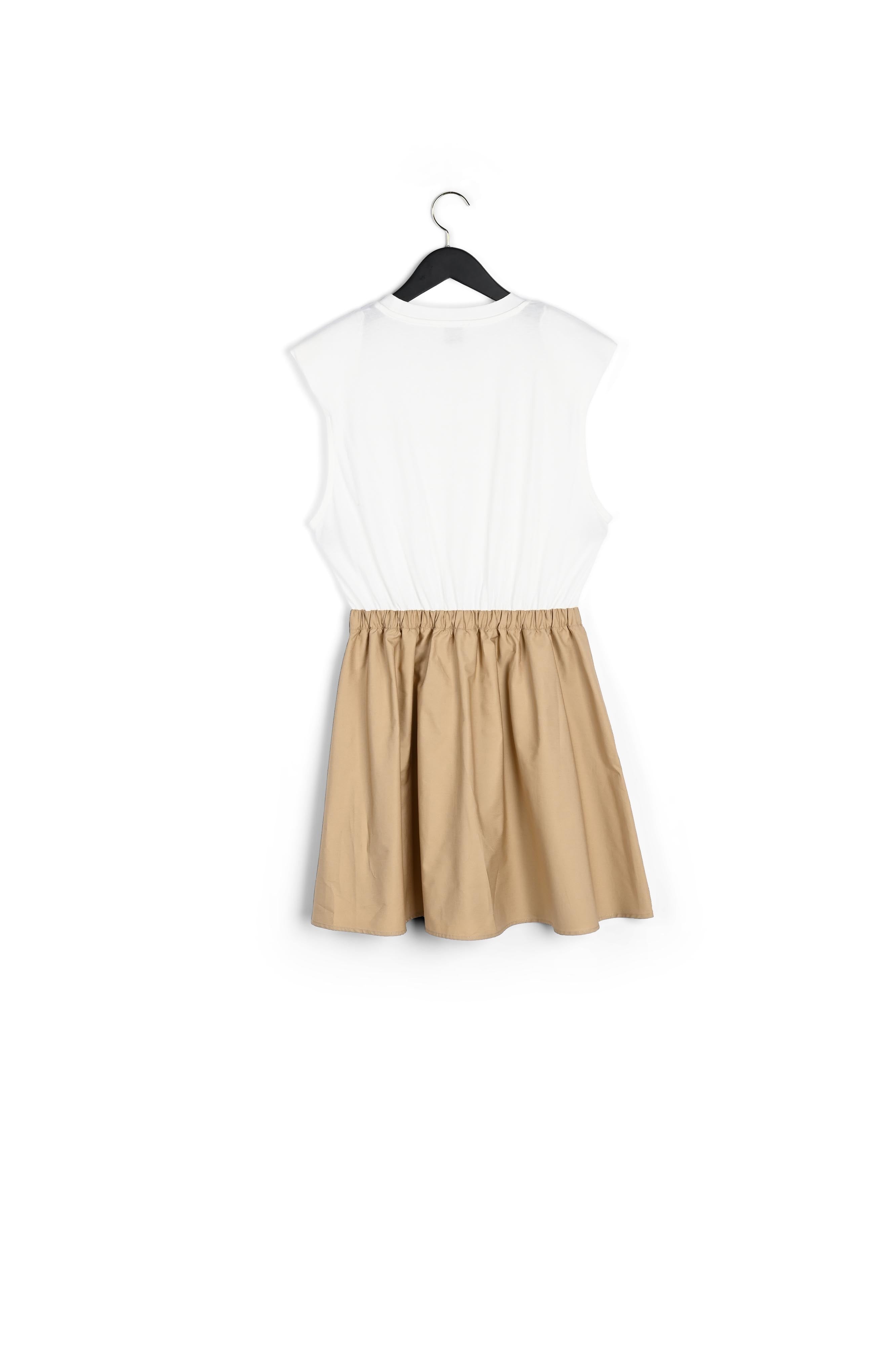 Robe biocolore mi-longue bi matières Faume - seconde main