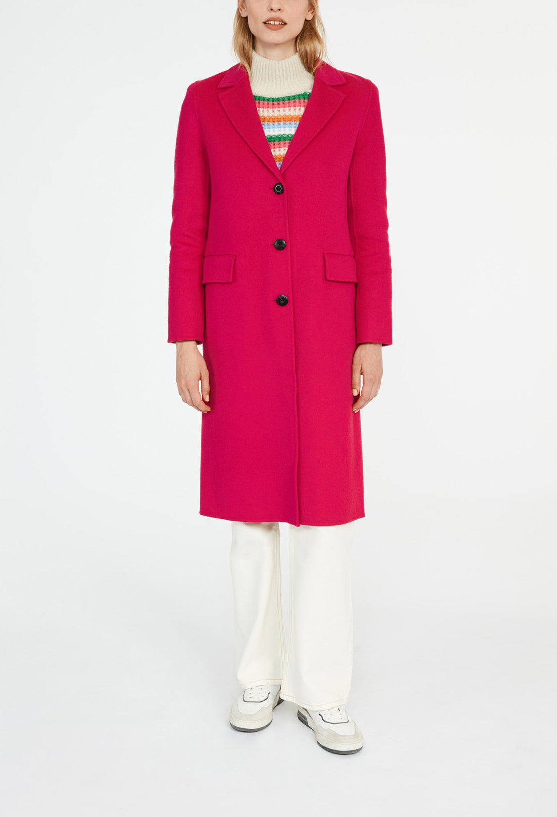 Manteau droit mi-long Faume - seconde main