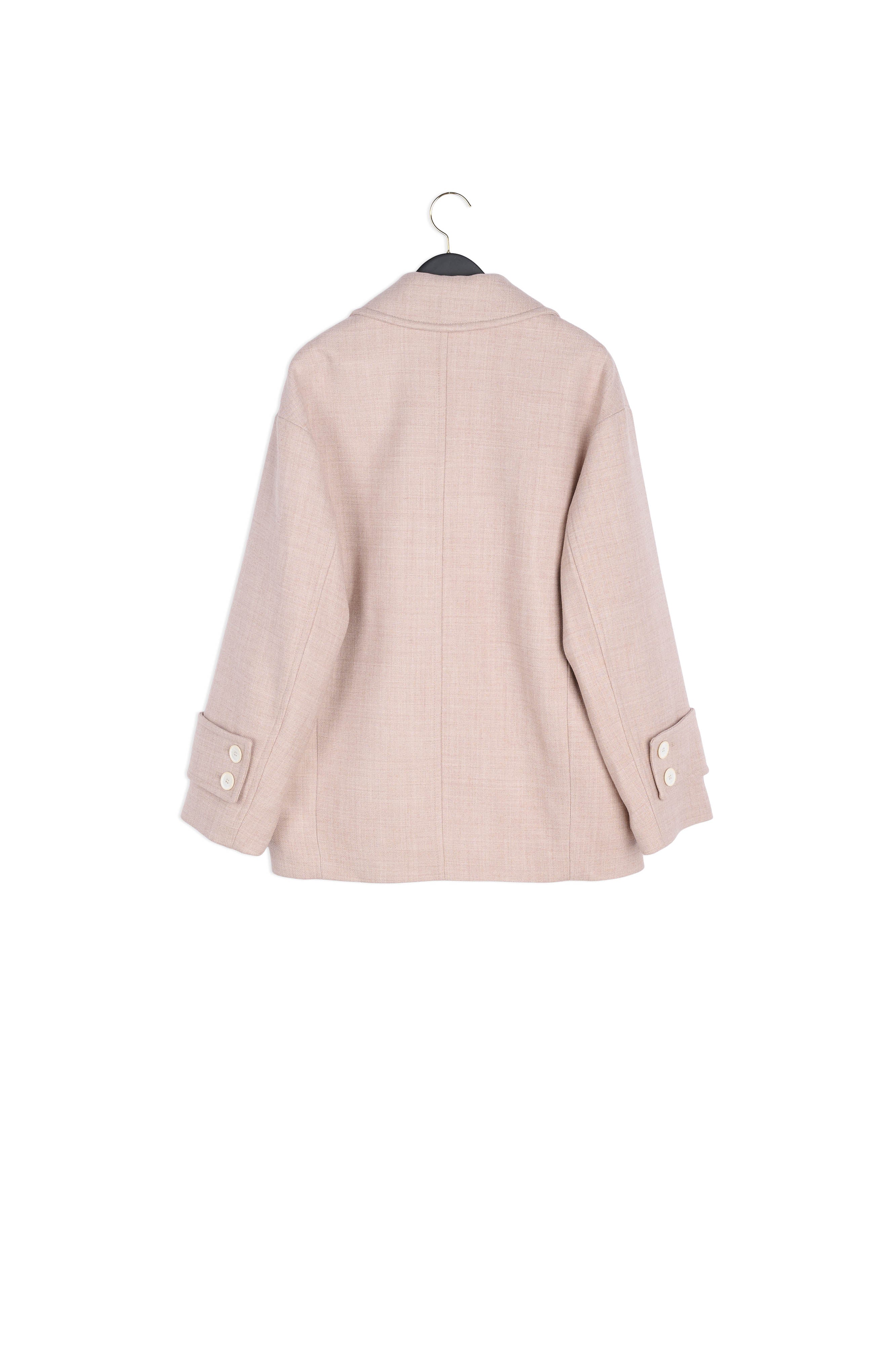 Caban oversized en laine Faume - seconde main