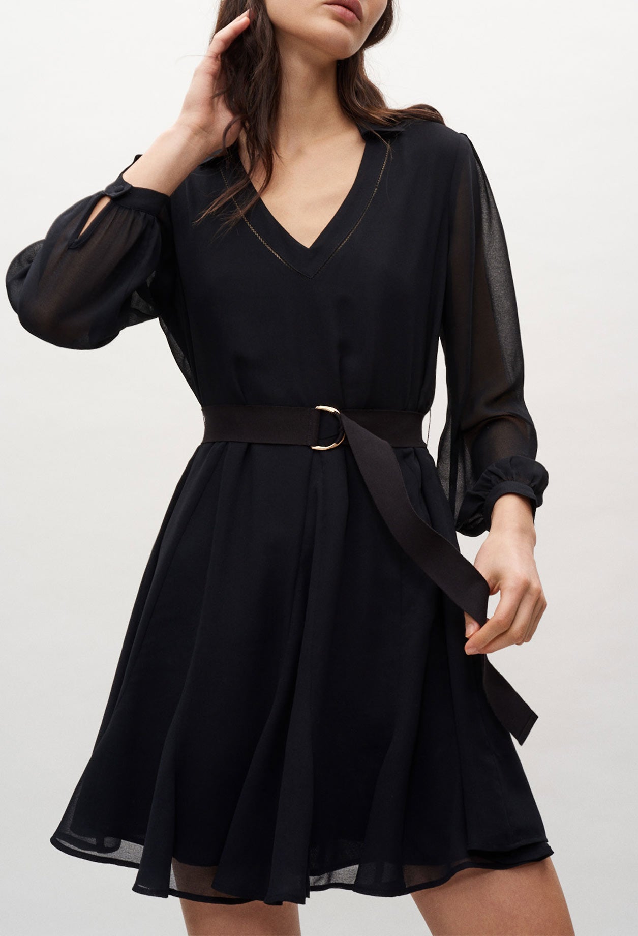 Robe patineuse manches longues Faume - seconde main