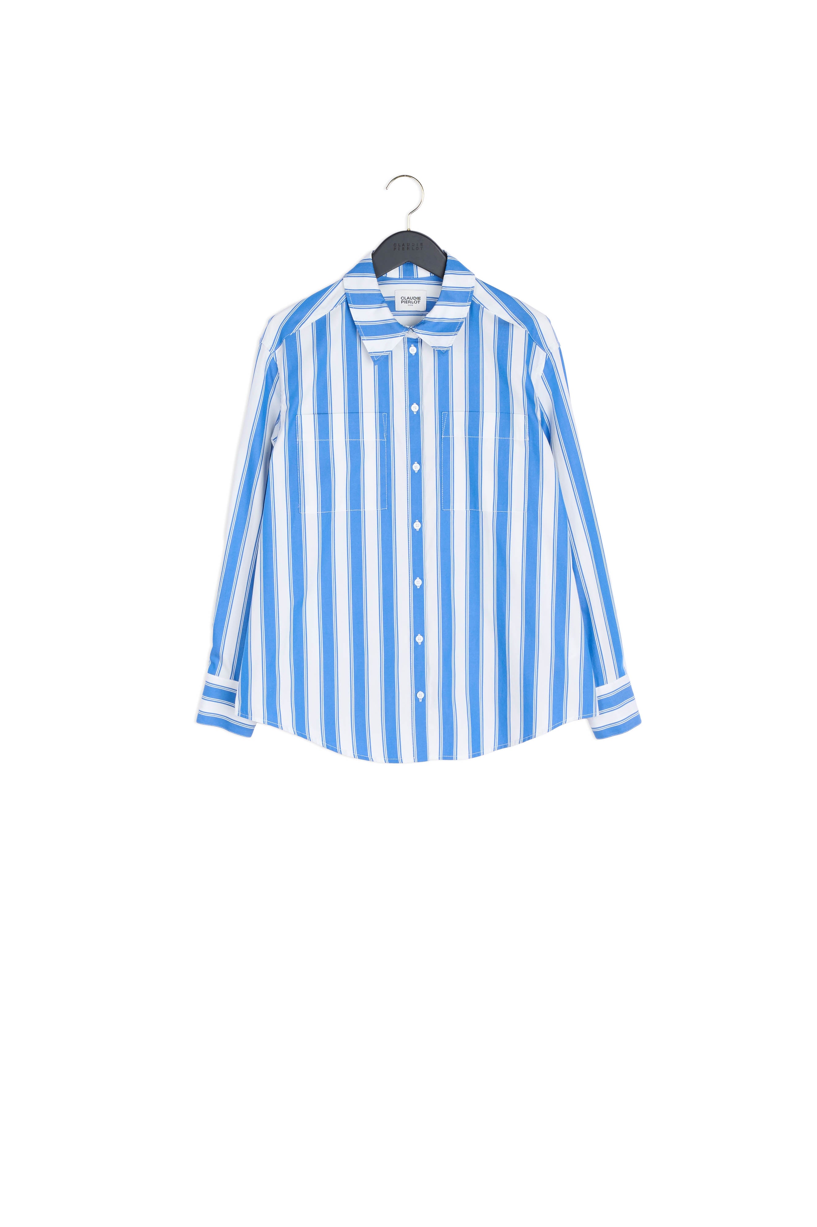 Chemise rayures bleue Faume - seconde main