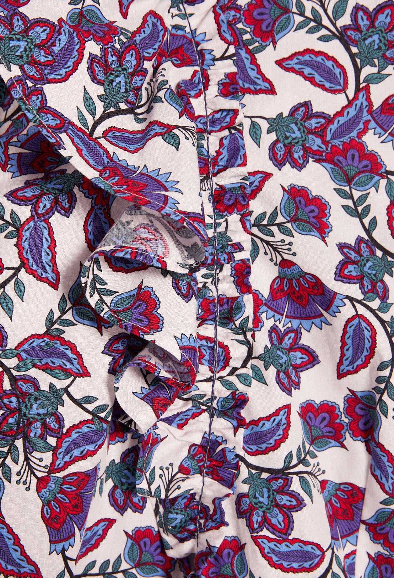 Combinaison longue imprimée en coton bio Faume - seconde main