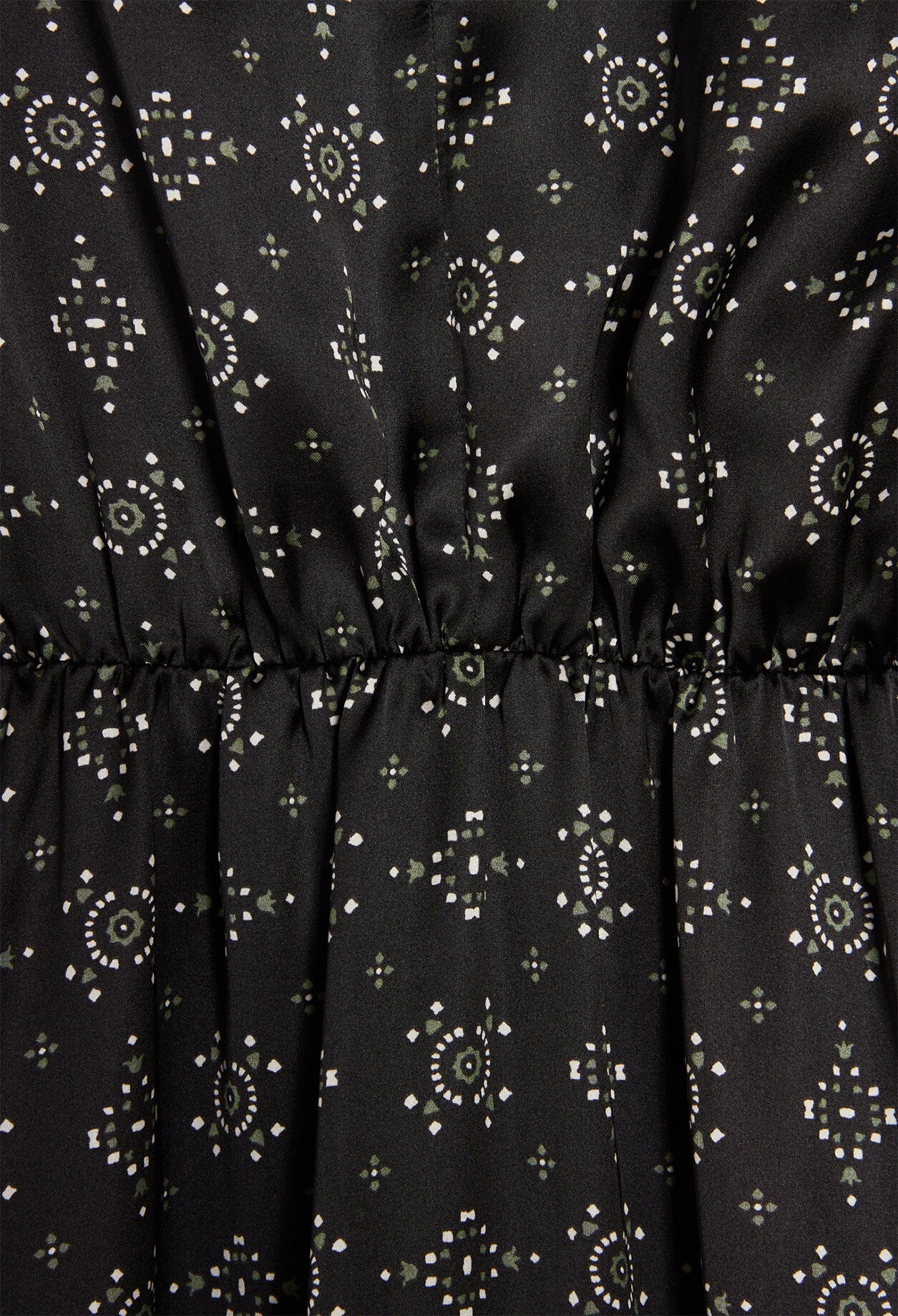 Robe longue à motifs géométrique Faume - seconde main