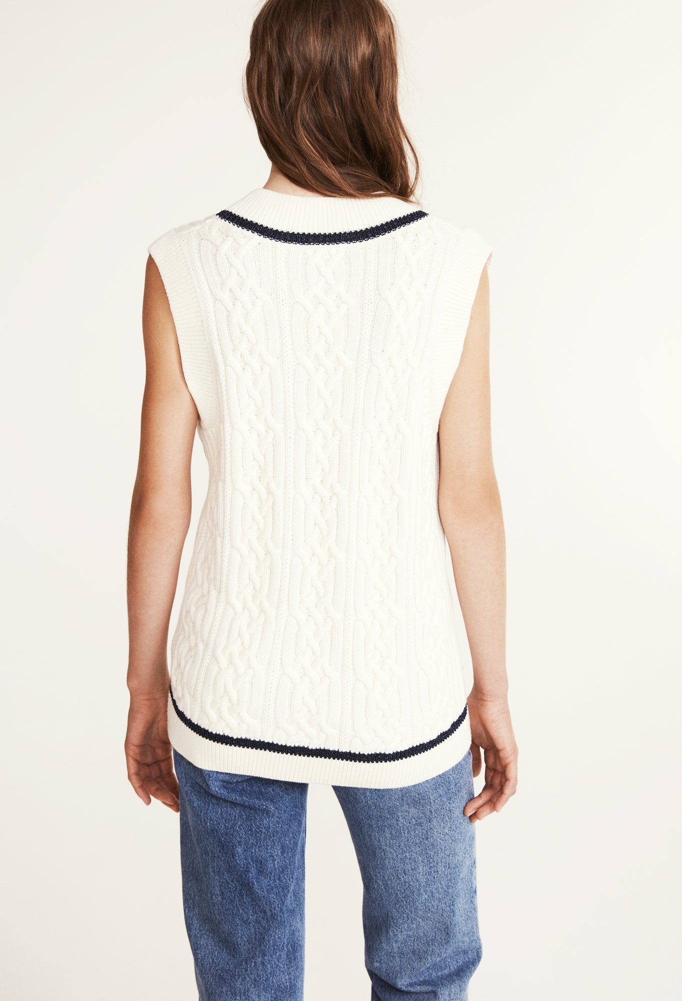 Pull-over sans manches Faume - seconde main