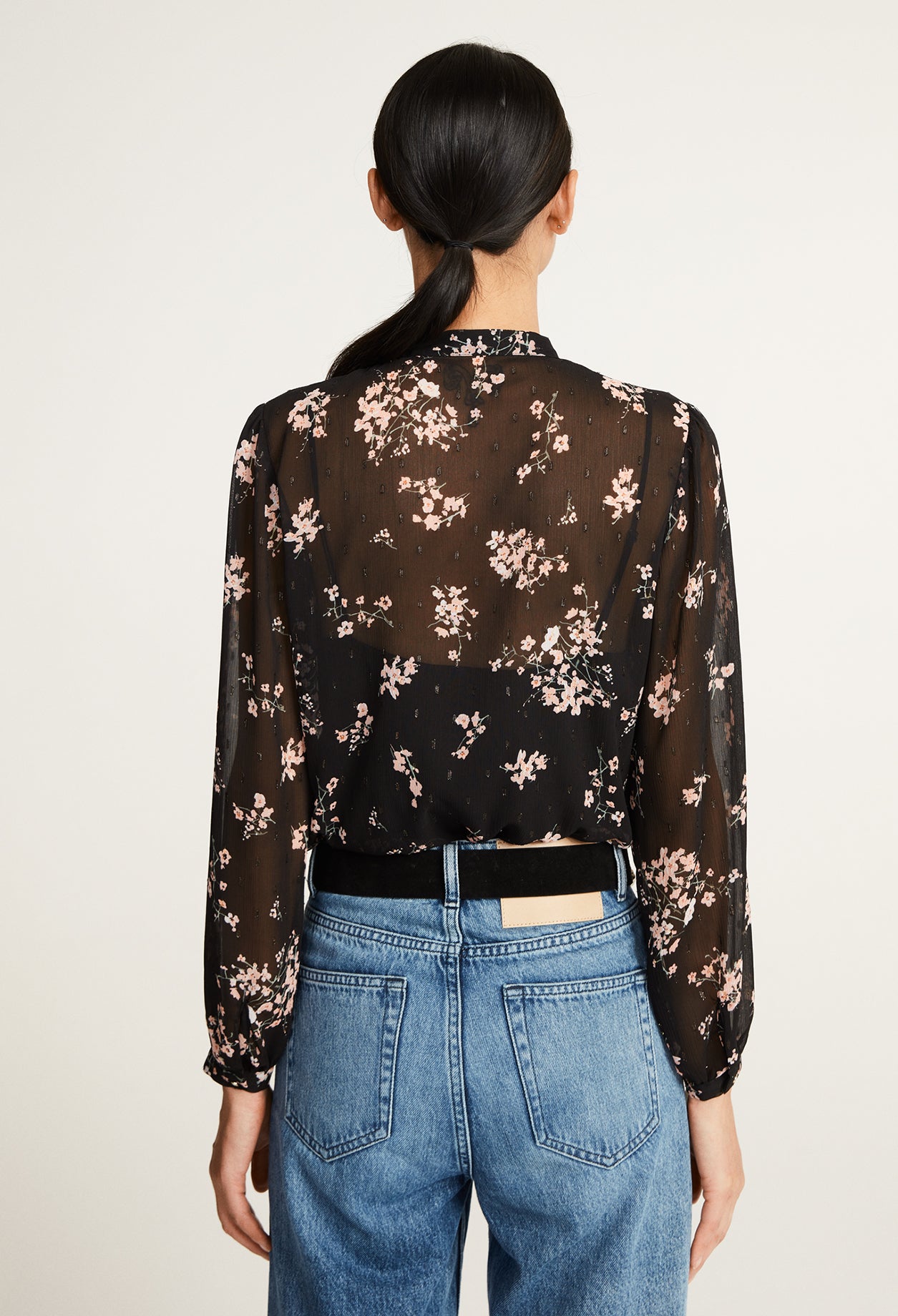 Chemise à fleurs Faume - seconde main