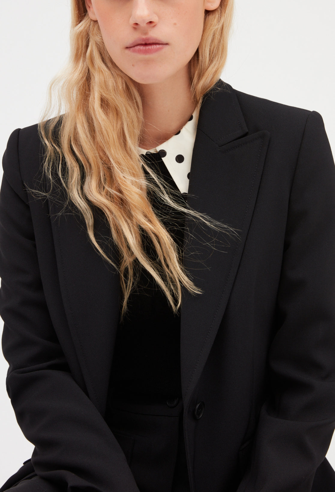 Veste de costume ajustée Faume - seconde main