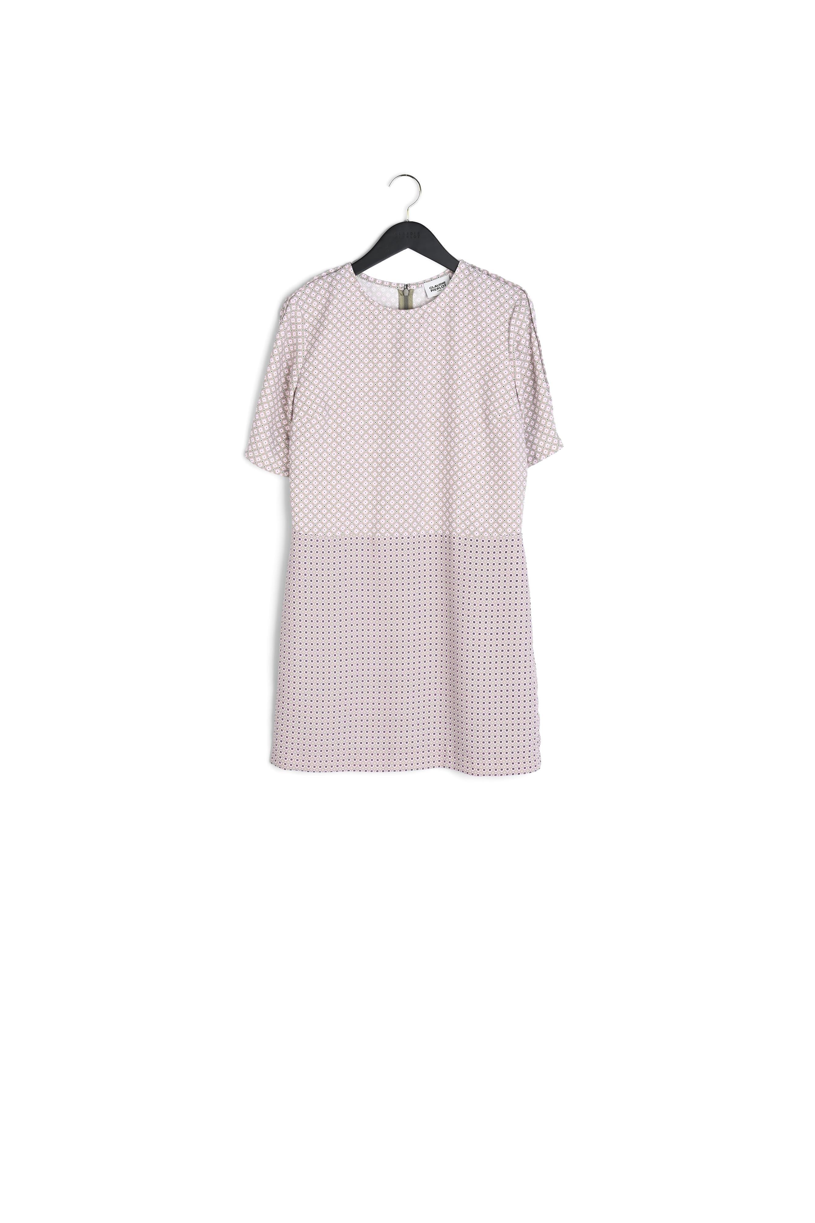 Robe courte imprimée rose Faume - seconde main