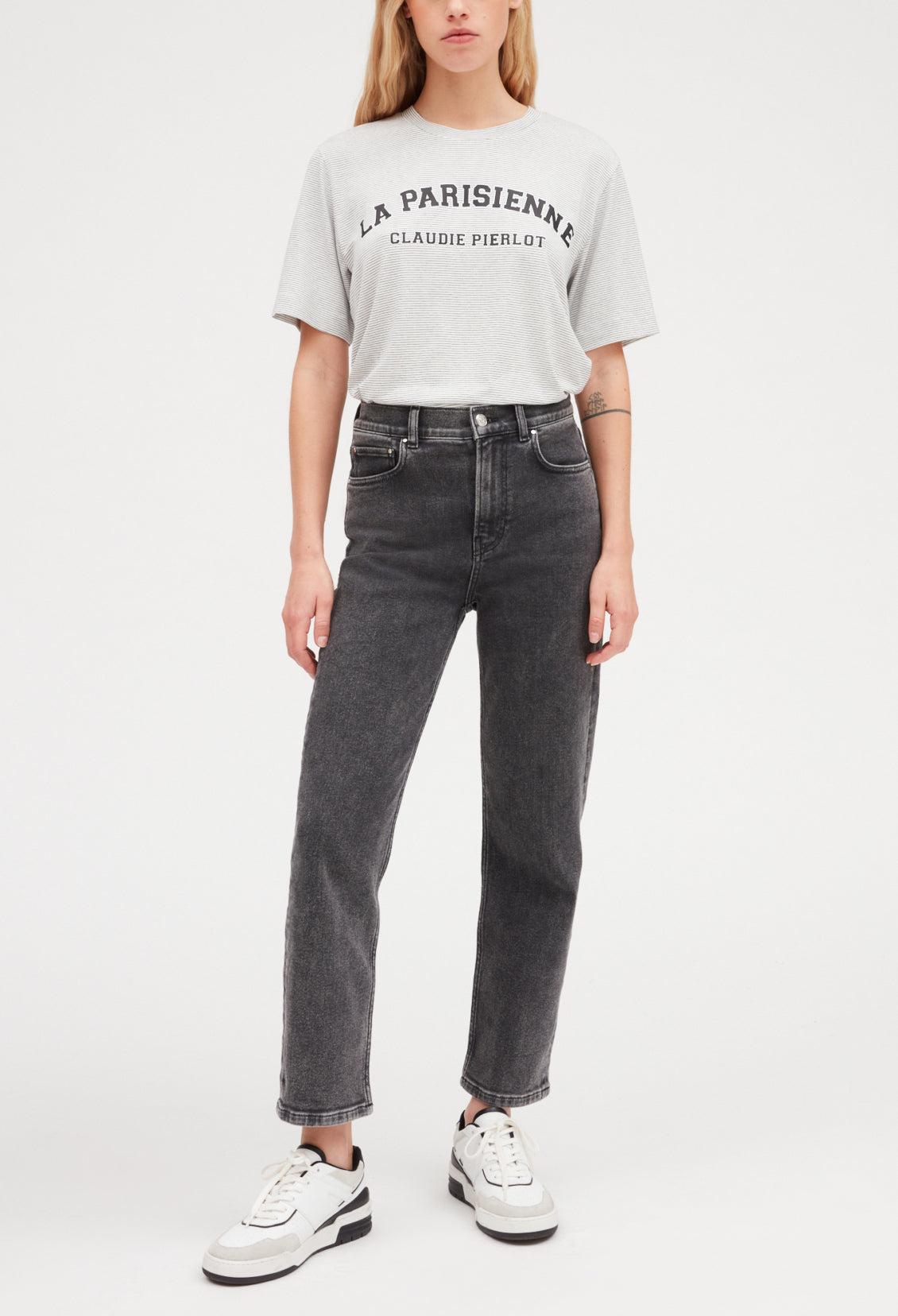 T-shirt La Parisienne rayé Faume - seconde main