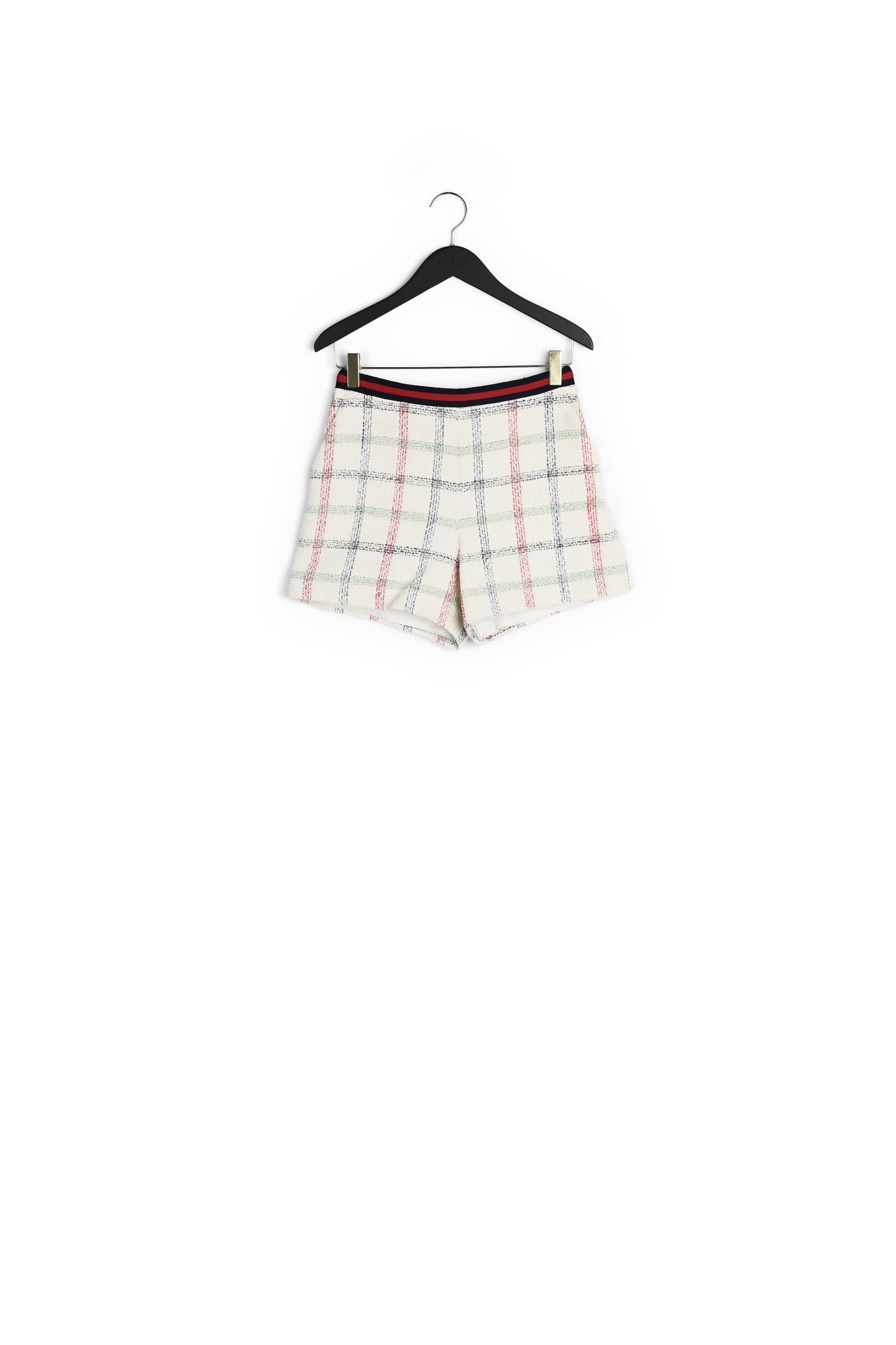 Short en tweed à galon sporty Faume - seconde main