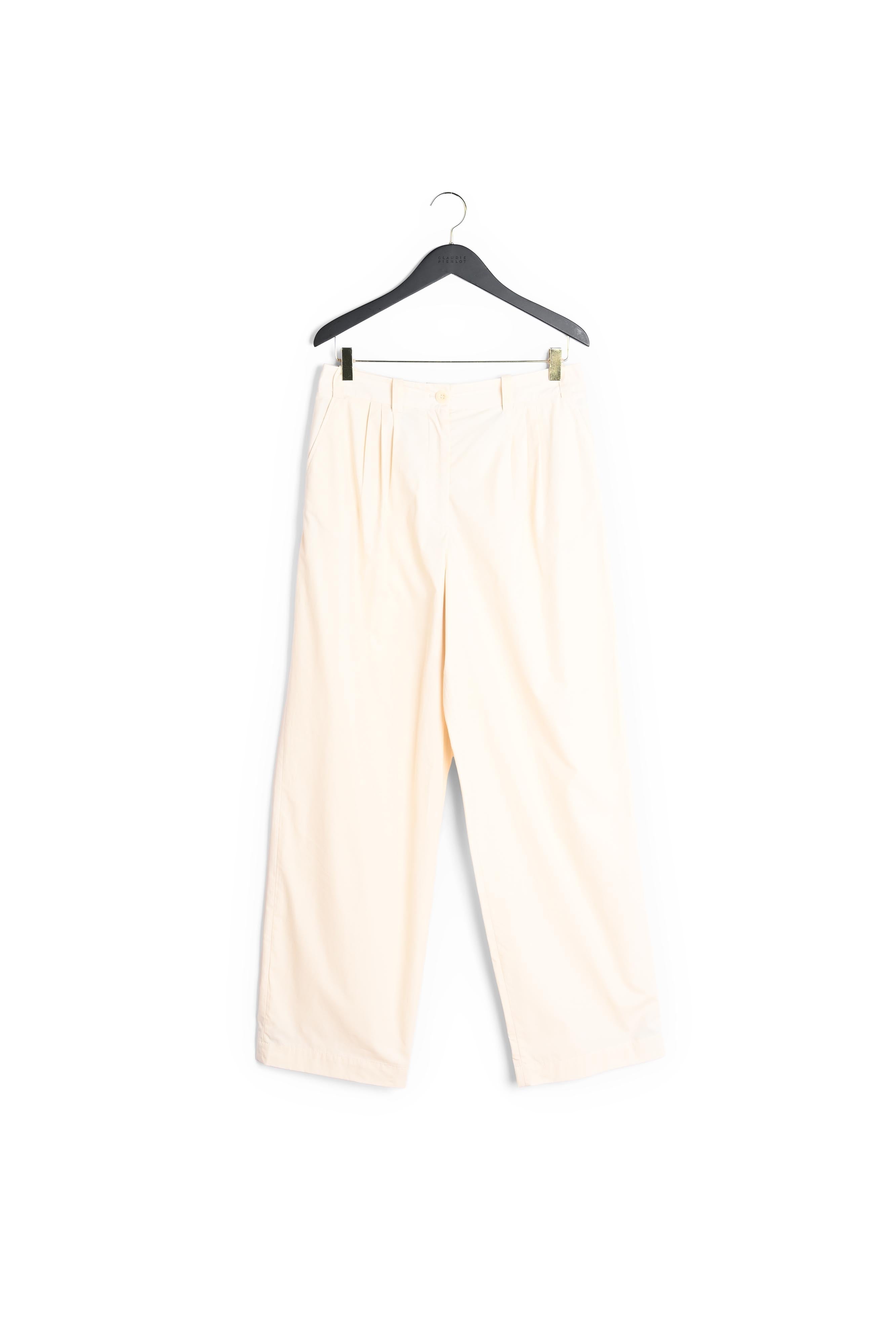 Pantalon large ivoire Faume - seconde main