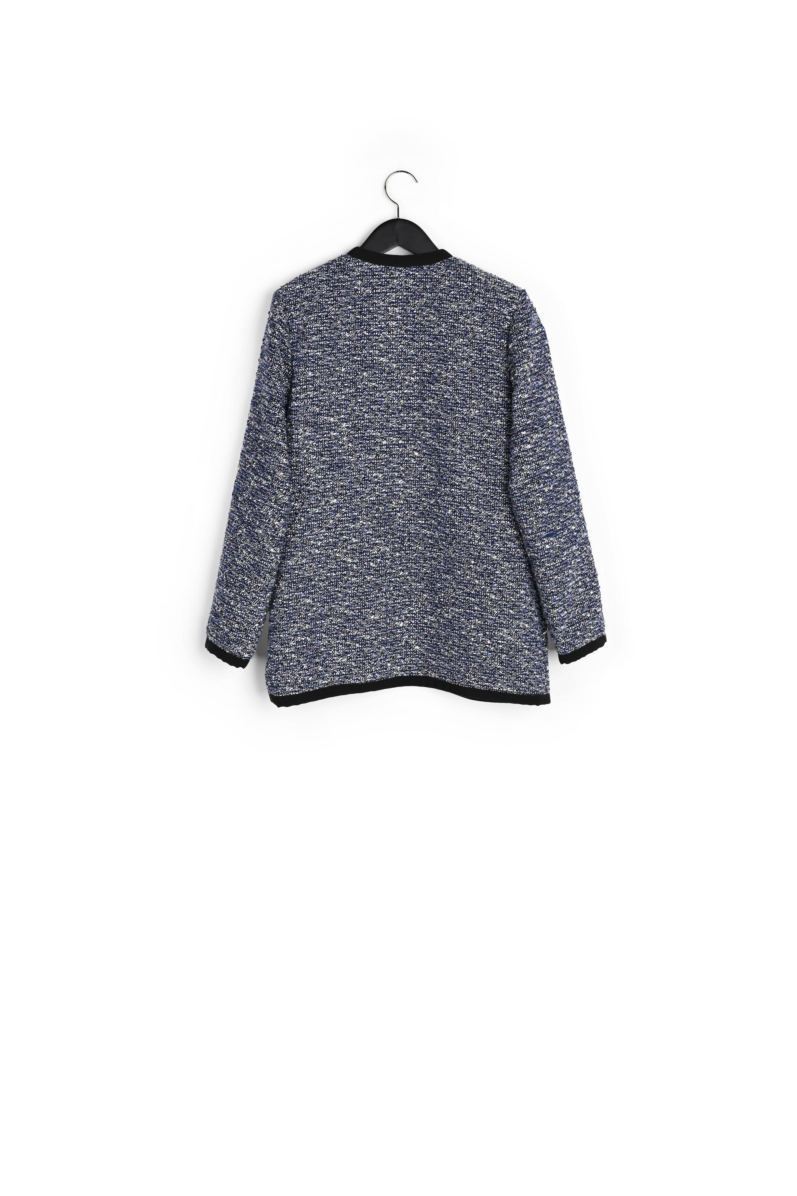 Veste tweed à galons Faume - seconde main