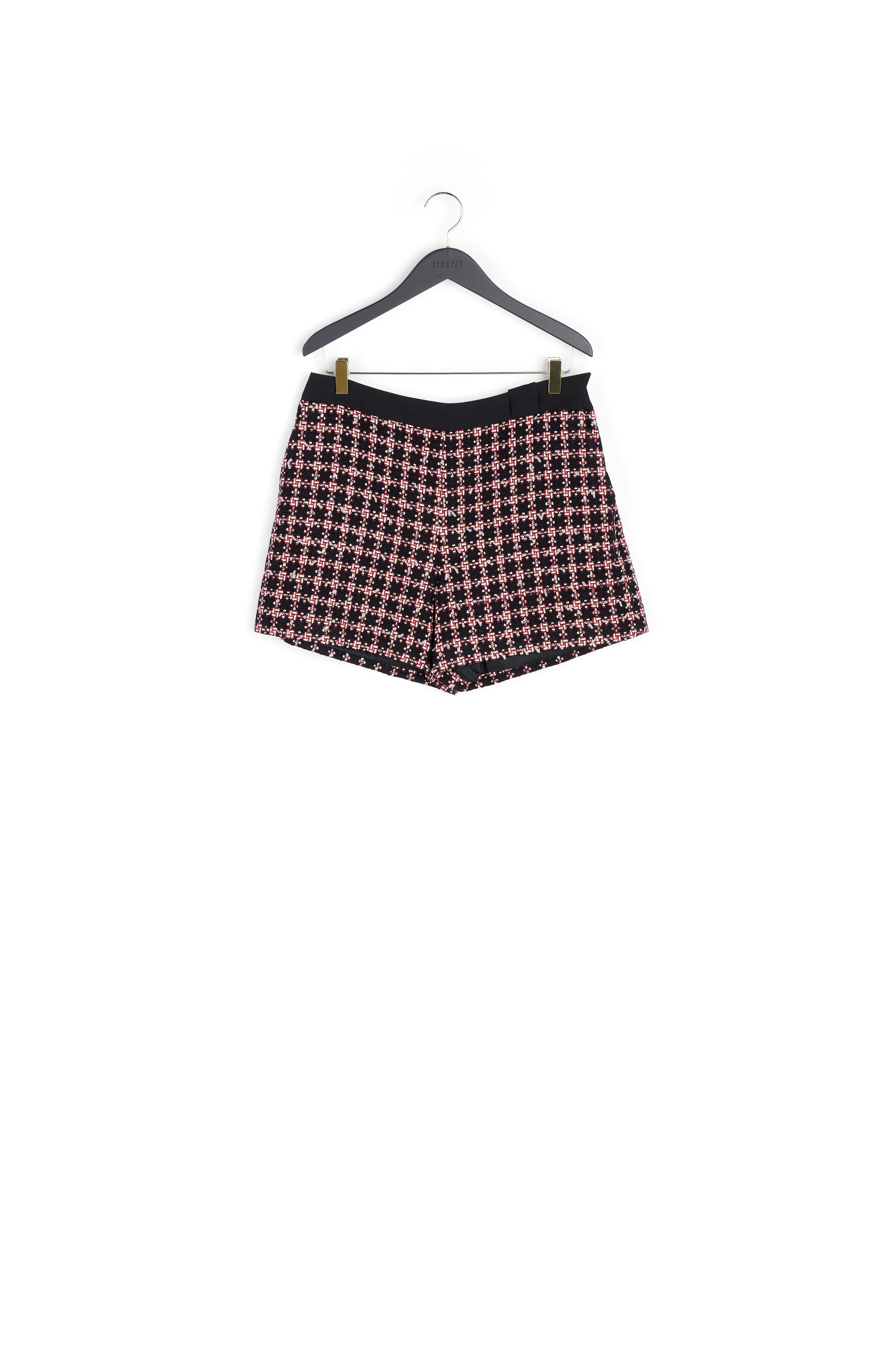 Short taille haute en tweed Faume - seconde main