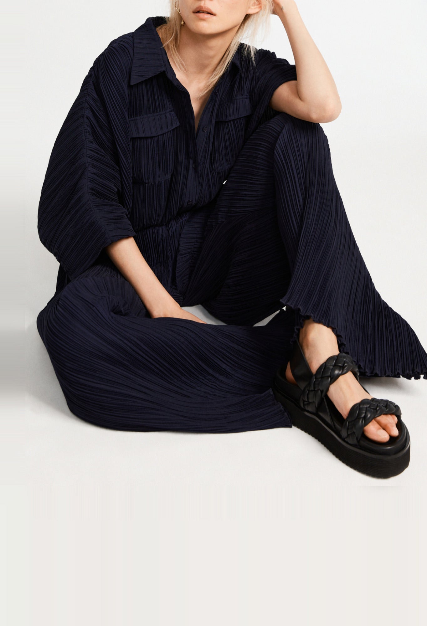 Combinaison plissée Faume - seconde main