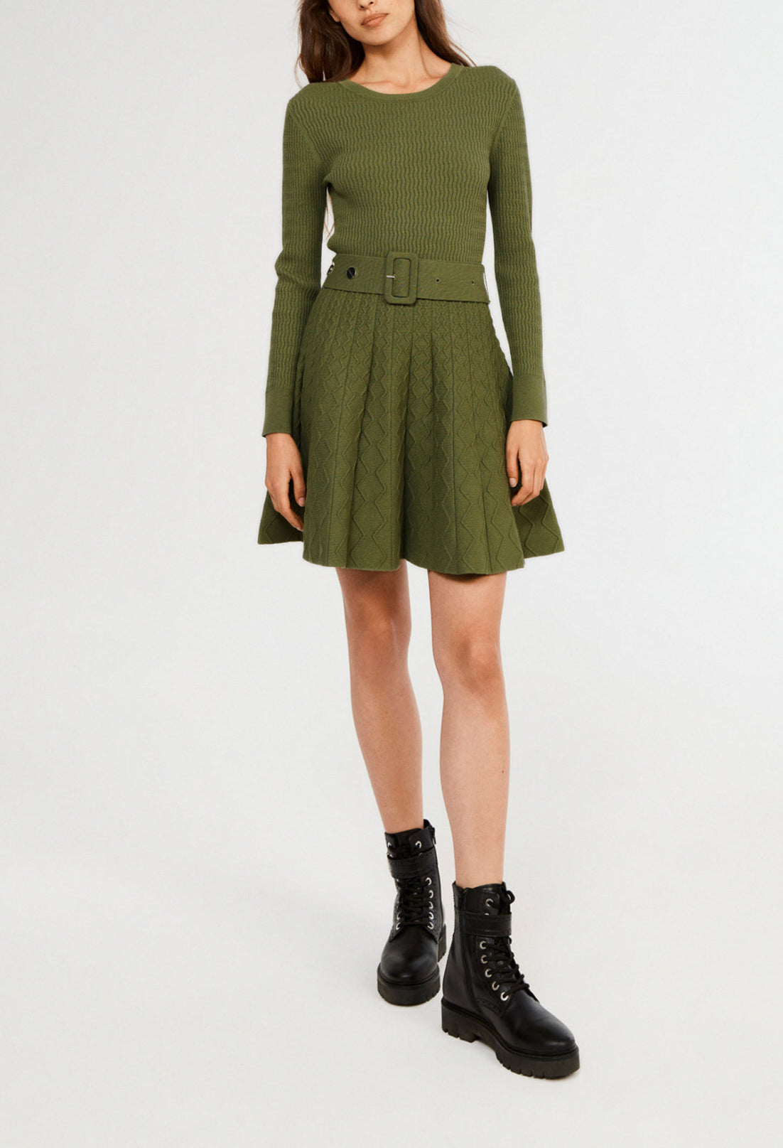 Robe courte en maille Faume - seconde main