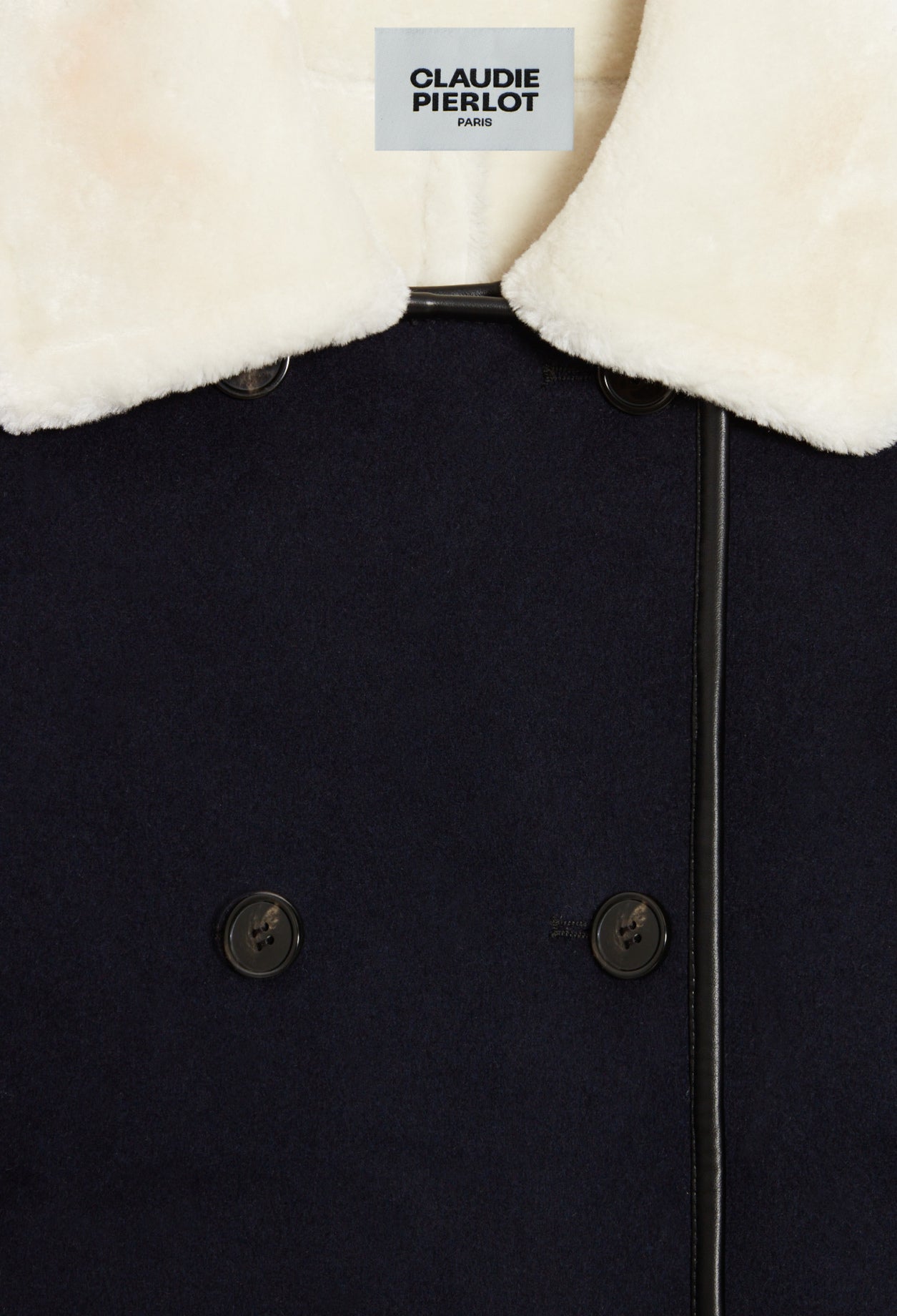 Blouson effet peau lainée Faume - seconde main
