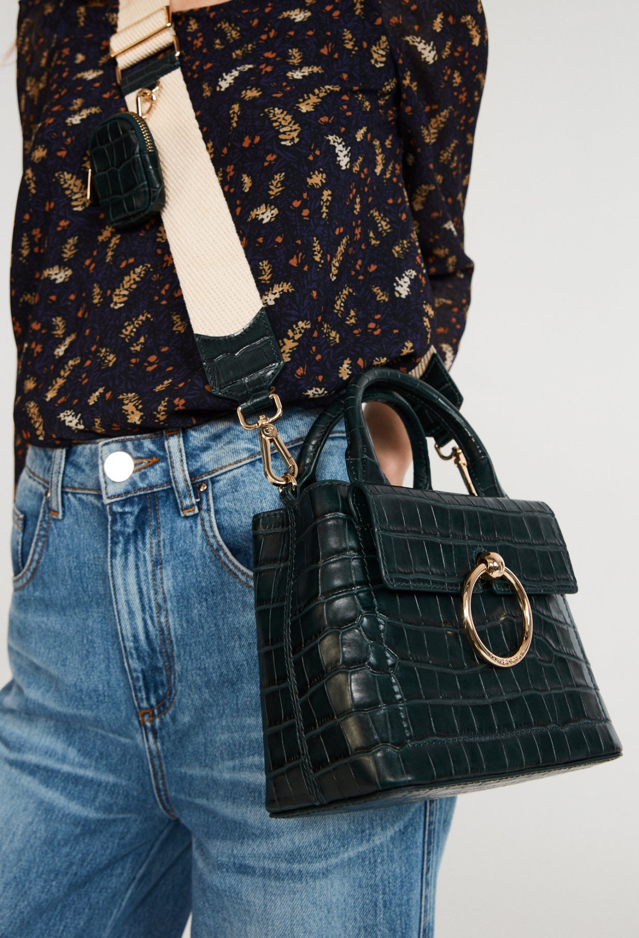 Mini sac Anouck en cuir Faume - seconde main