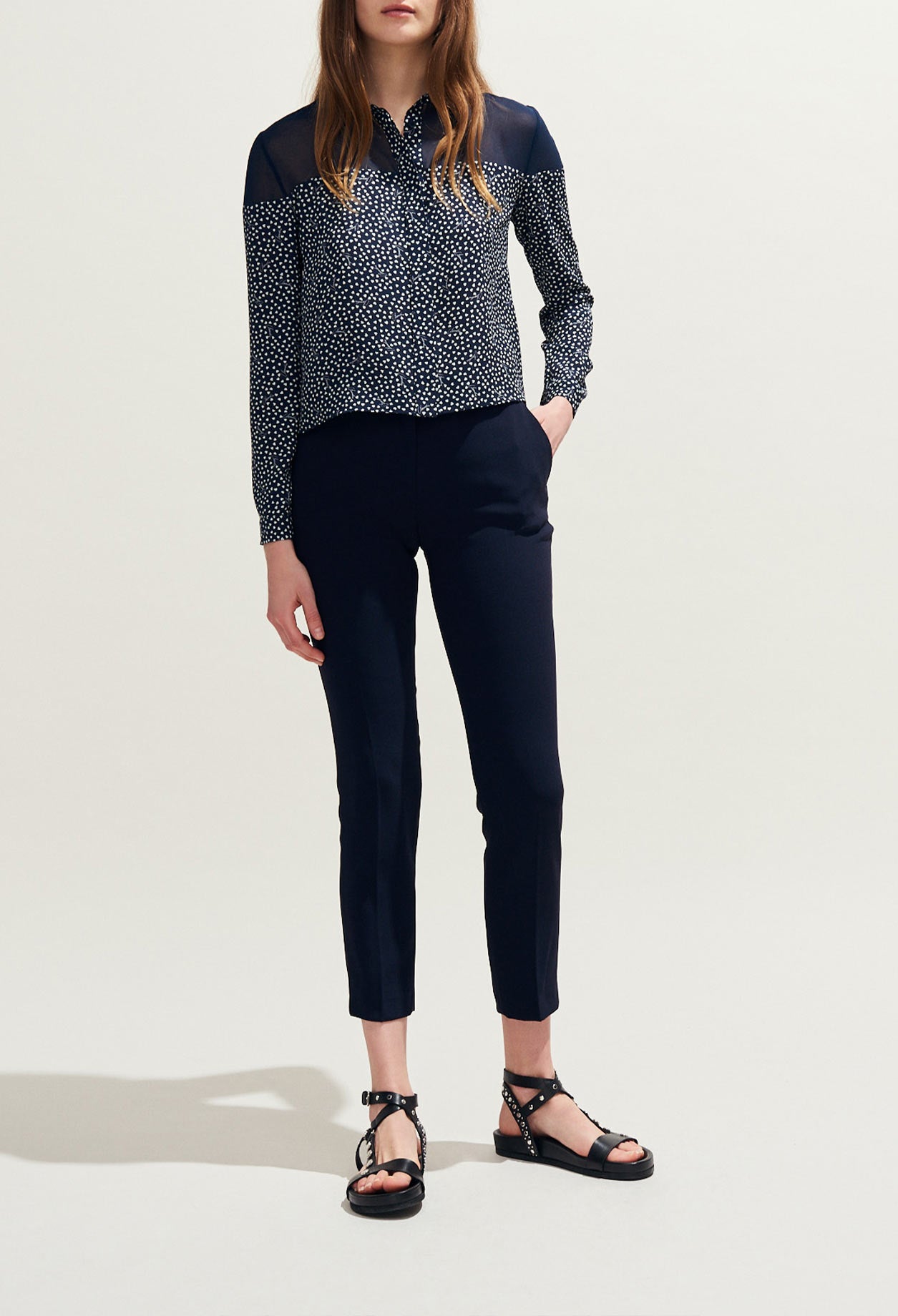 Chemise à motif Faume - seconde main