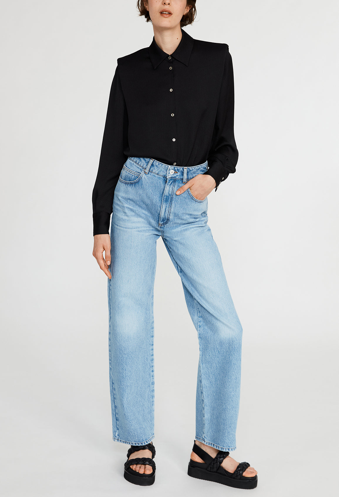 Blouse polyester Faume - seconde main