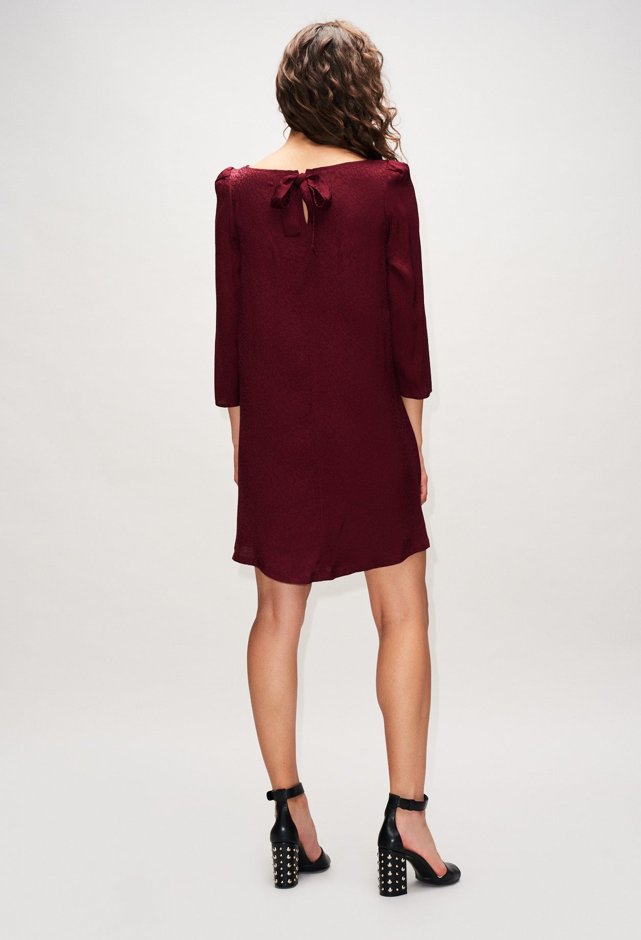 Robe Rififi jacquard Faume - seconde main