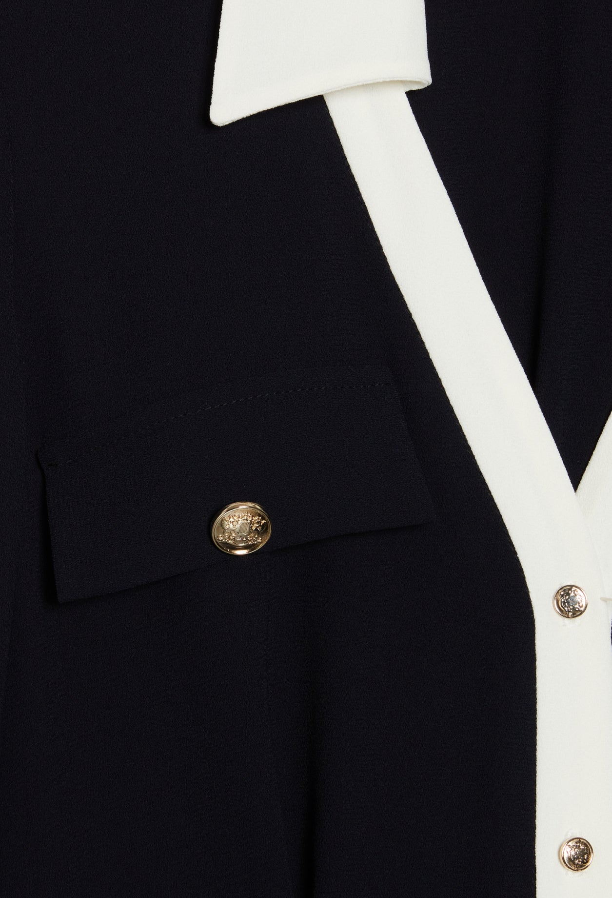 Robe midi marine Faume - seconde main