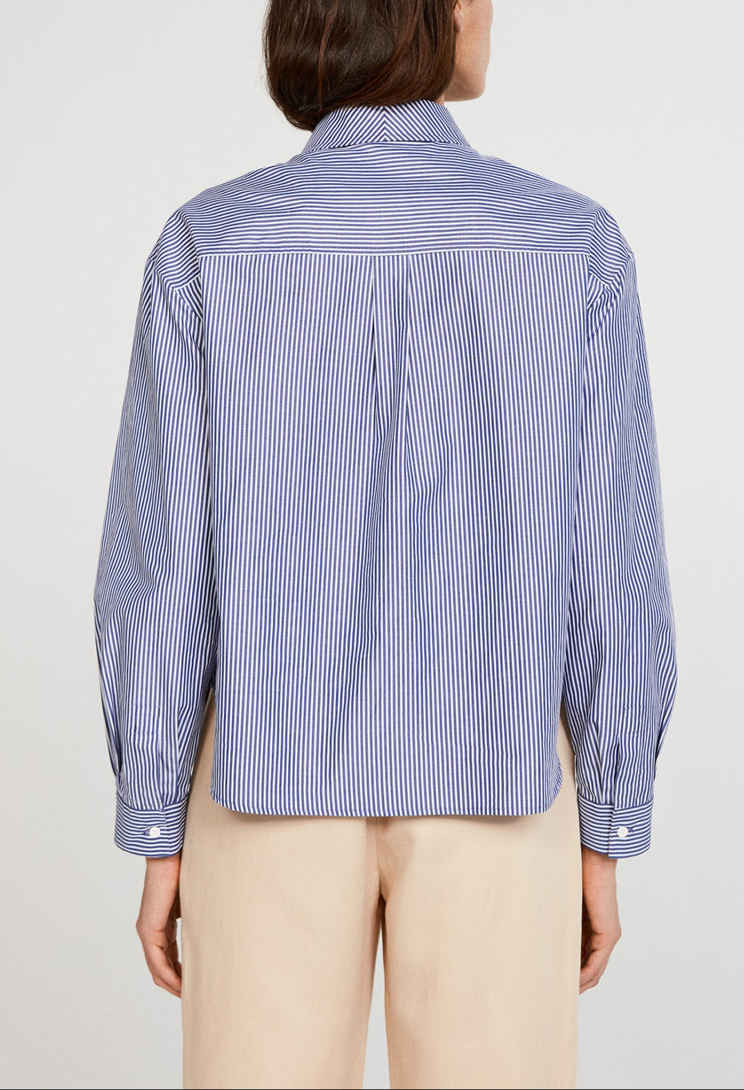 Chemise rayée en coton biologique Faume - seconde main