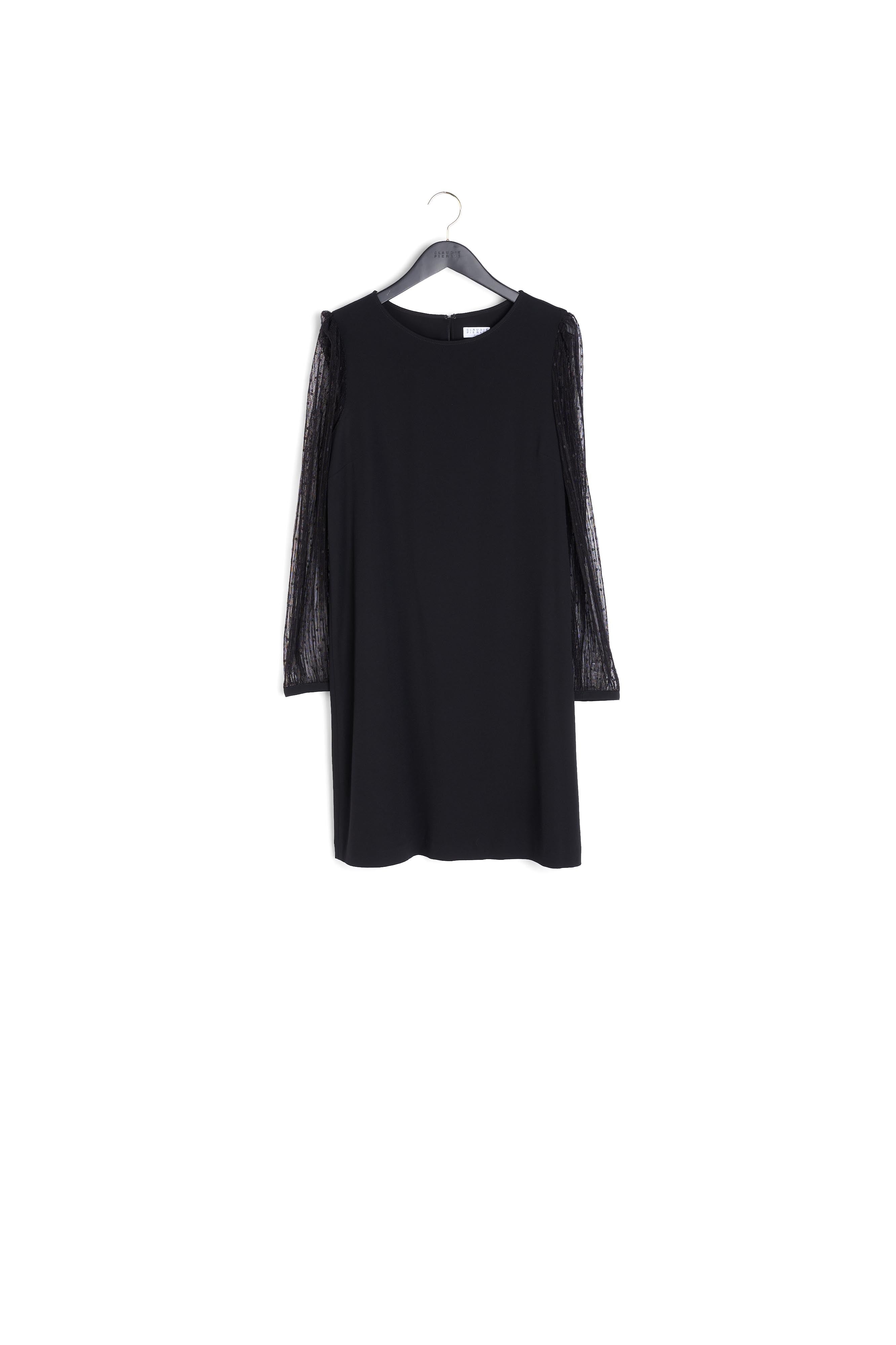 Rob détails manchs plumtis Faume - seconde main