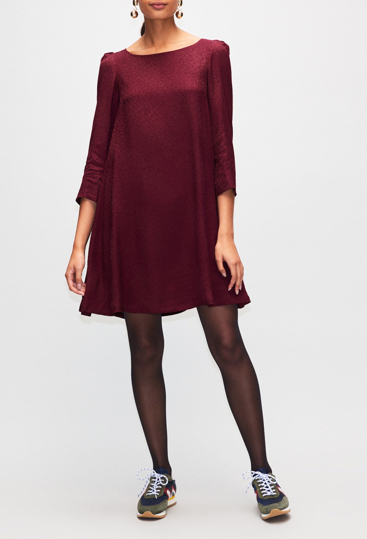 Robe Rififi jacquard Faume - seconde main