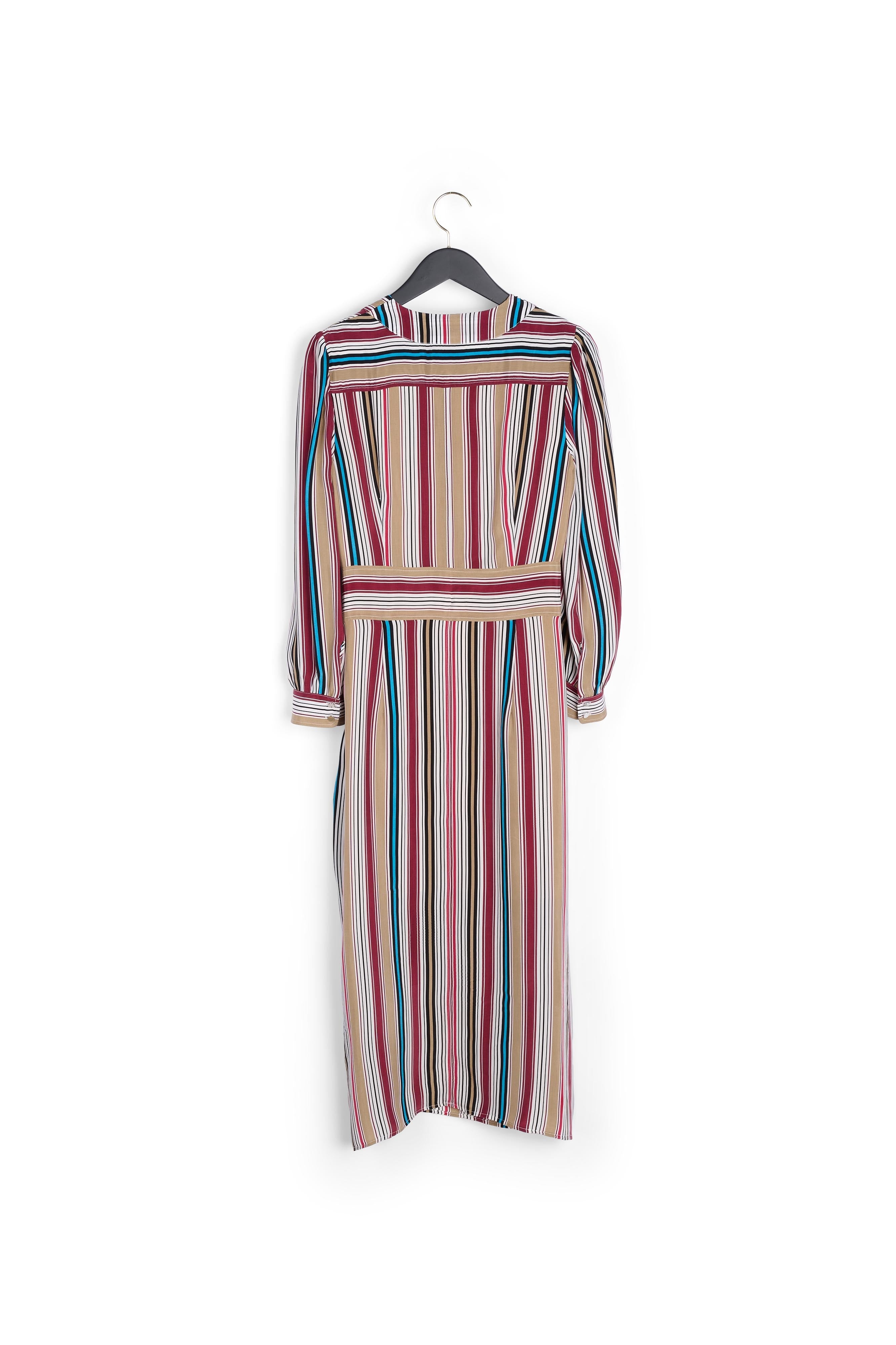 Robe mi-longue ceinturée Faume - seconde main