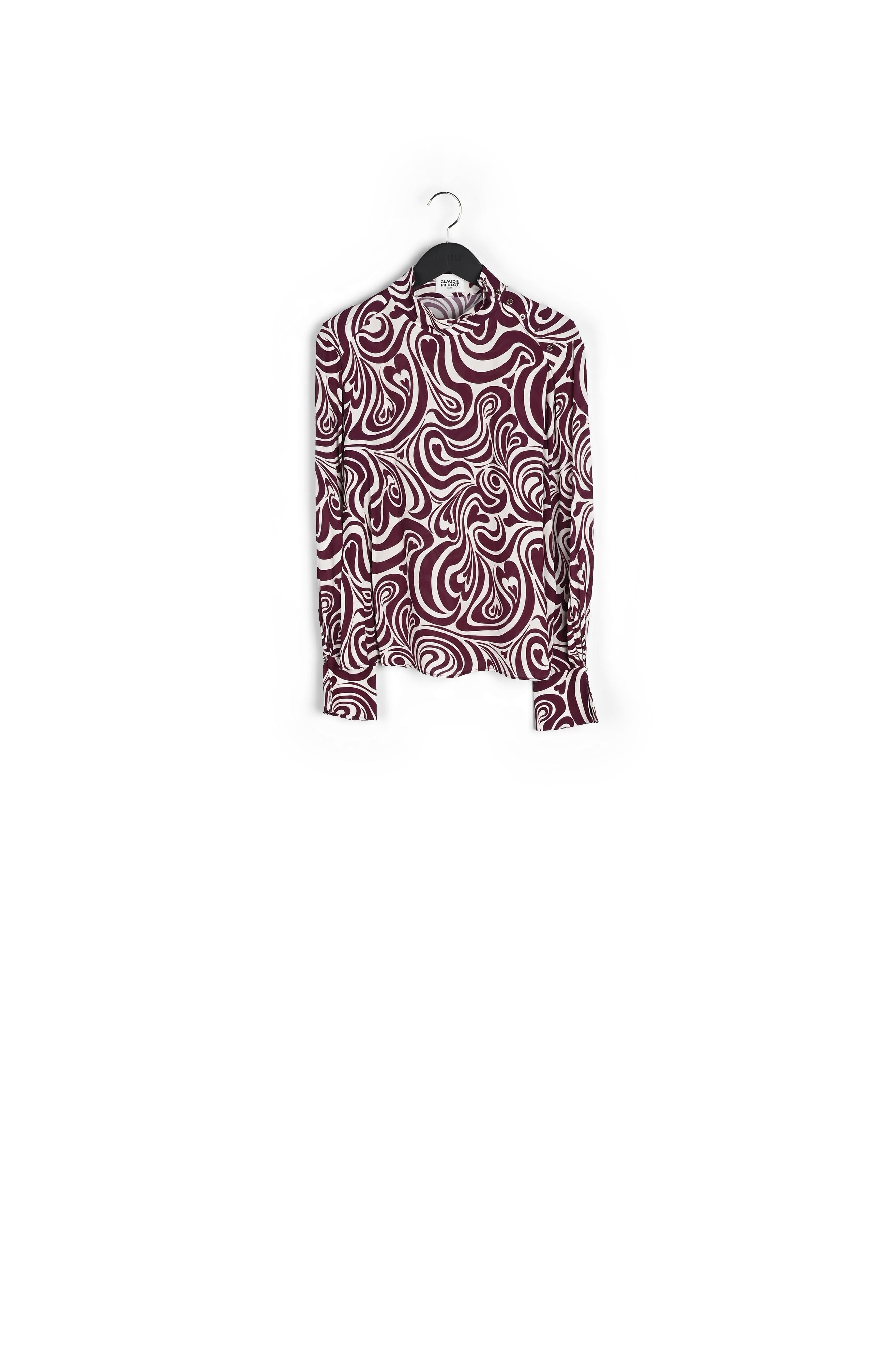 Blouse imprimé coeur Faume - seconde main