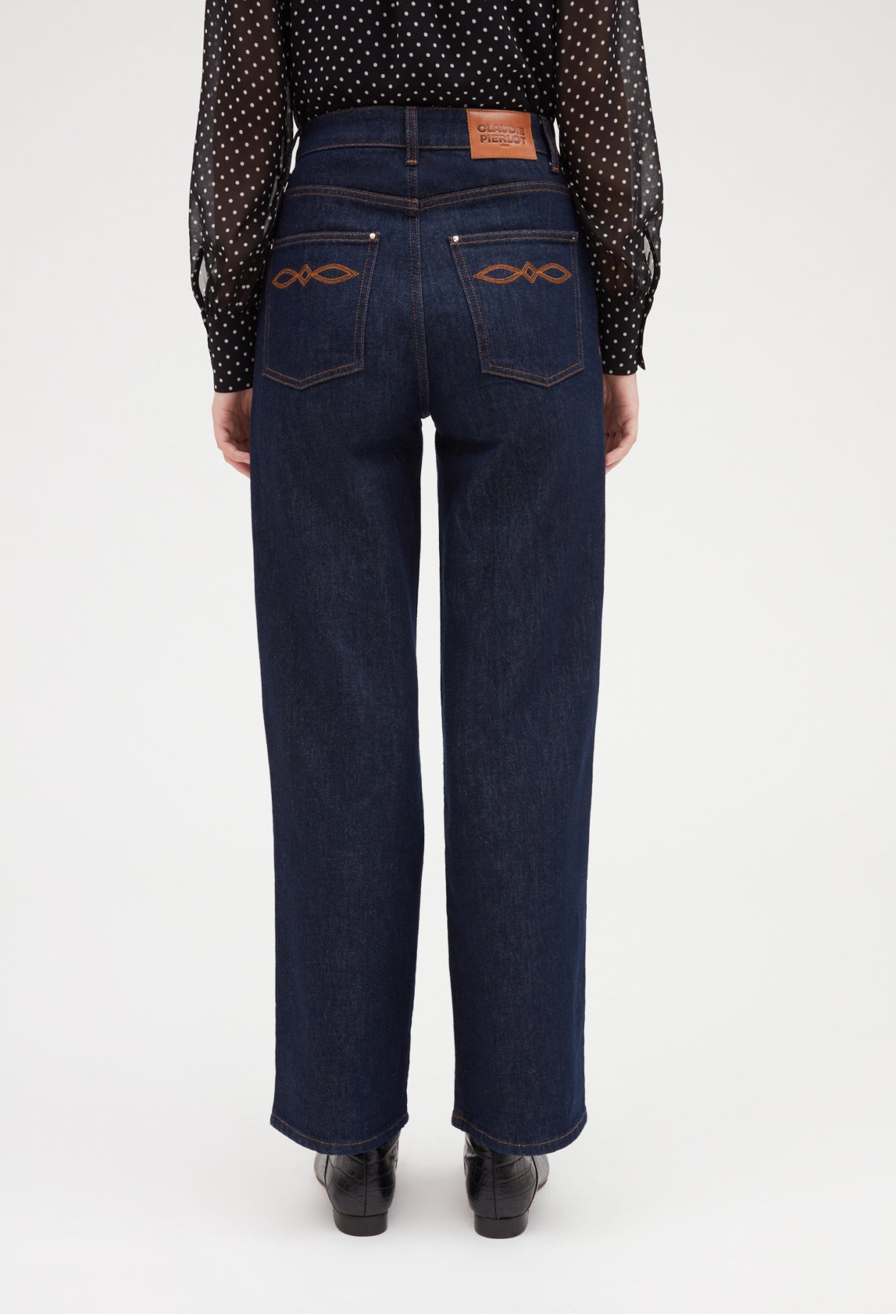 Jean denim brut large Faume - seconde main