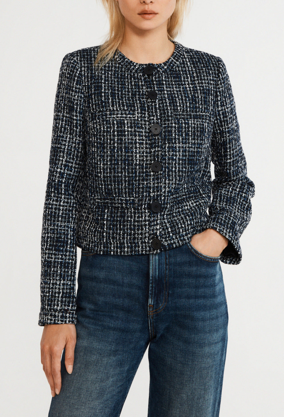 Veste en tweed Faume - seconde main