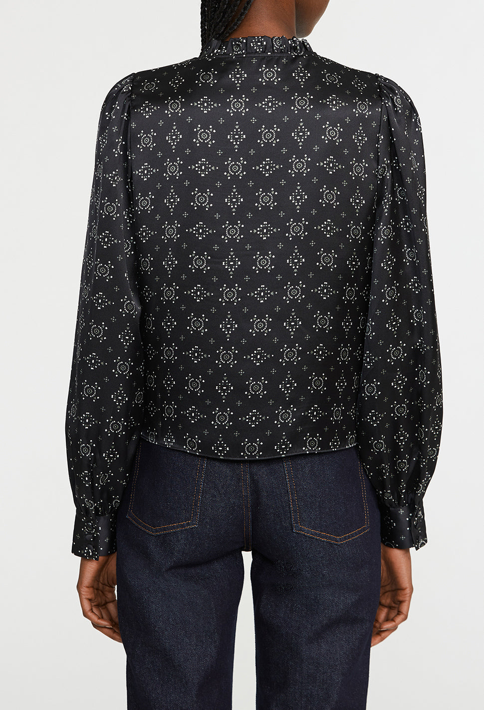 Top à motifs Faume - seconde main