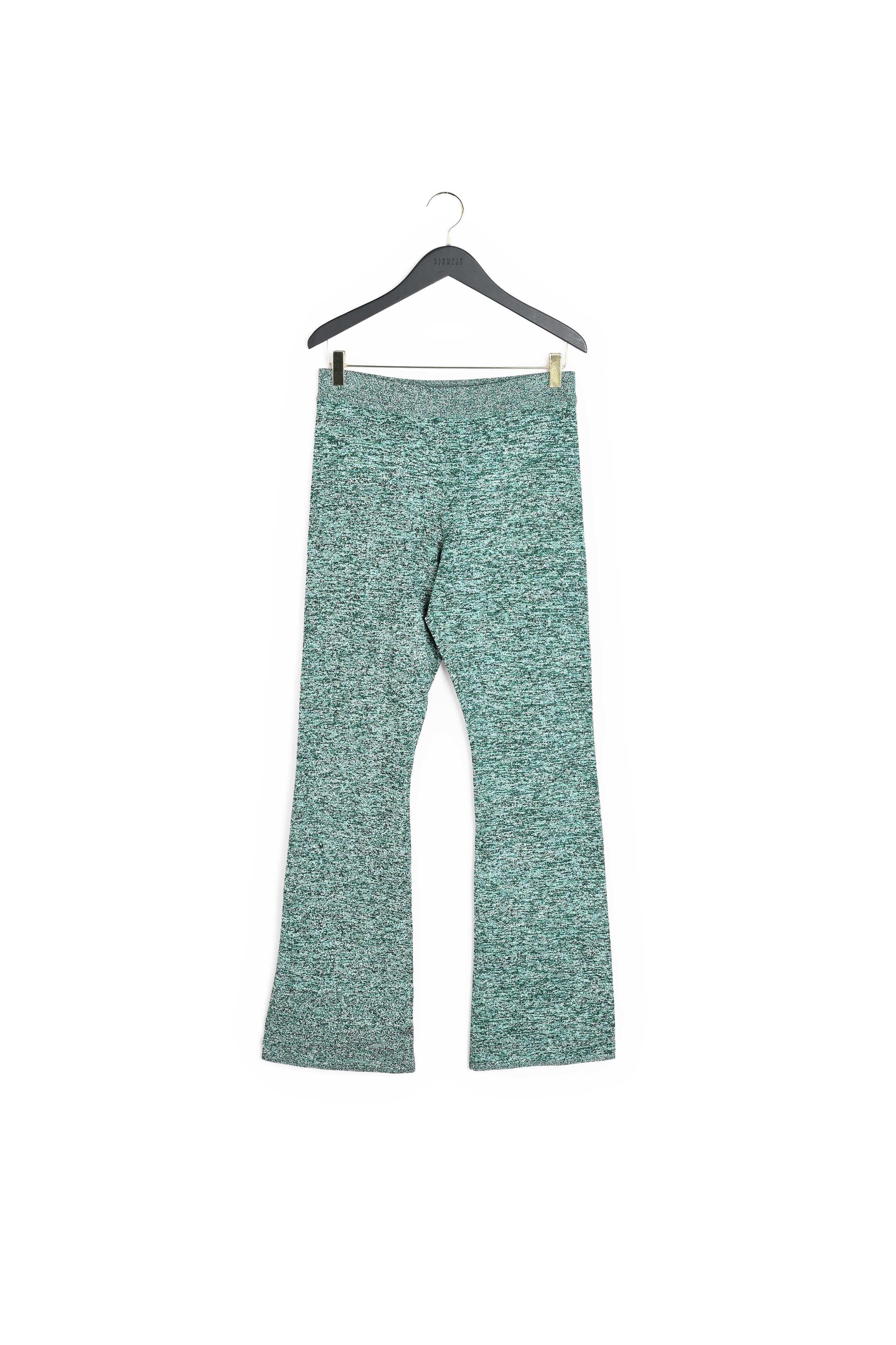 Pantalon maille effet chinée Faume - seconde main