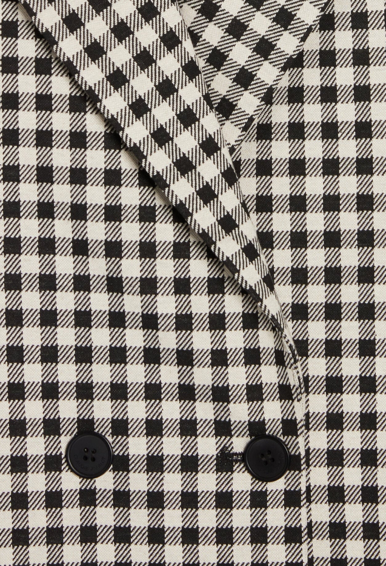 Veste tailleur vichy bicolore Faume - seconde main