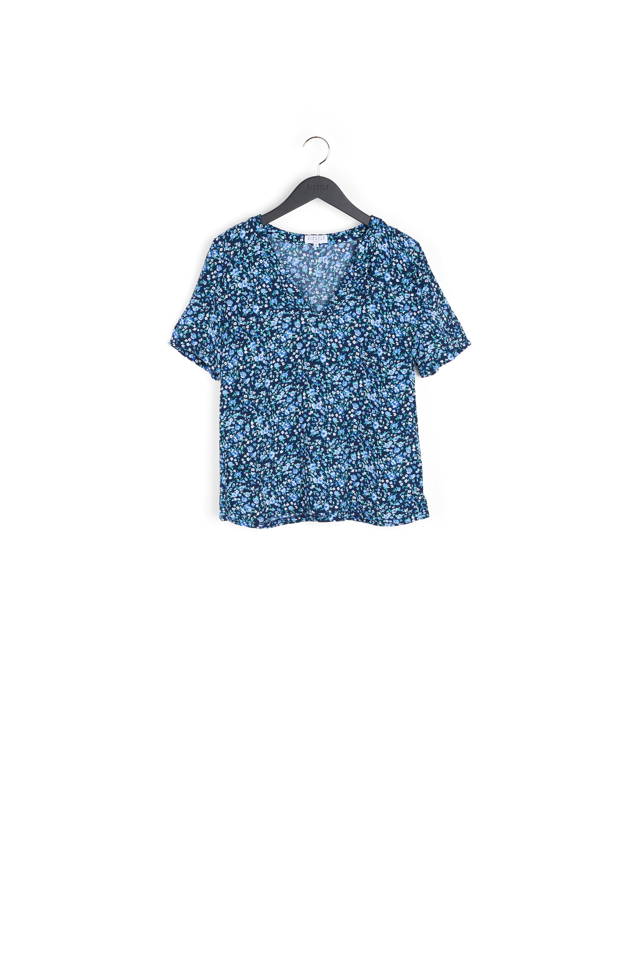 Top manches courtes imprimé fleuri Faume - seconde main