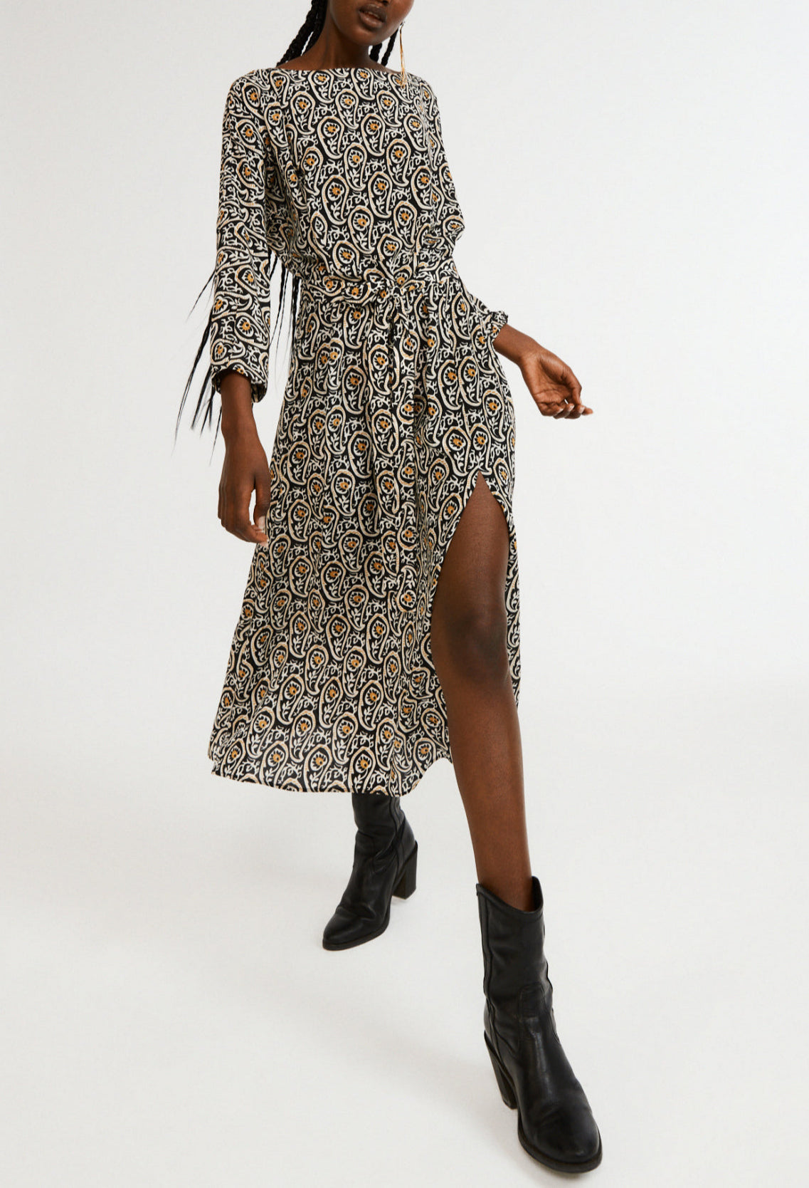 Robe à motifs Faume - seconde main