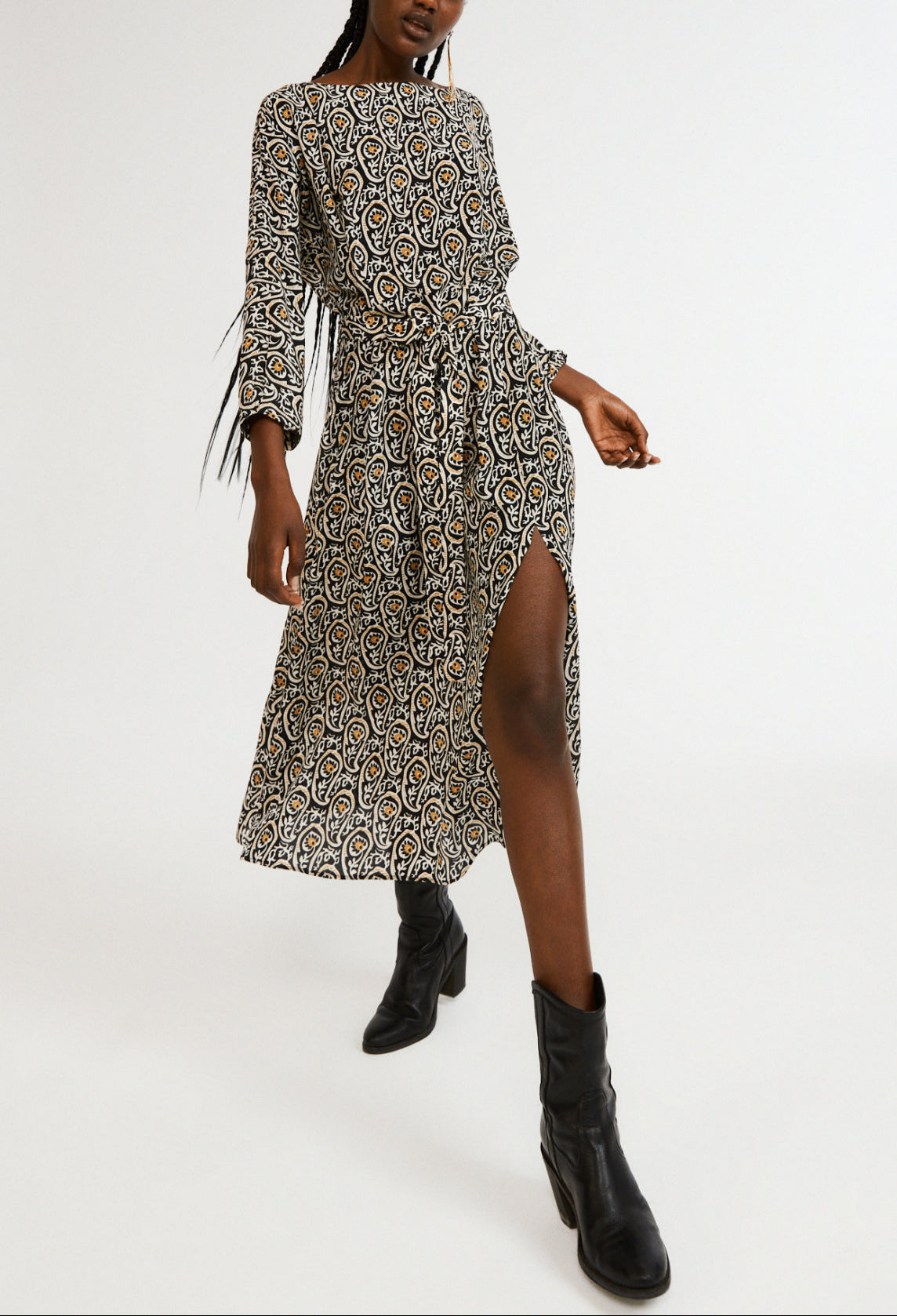 Robe à motifs Faume - seconde main